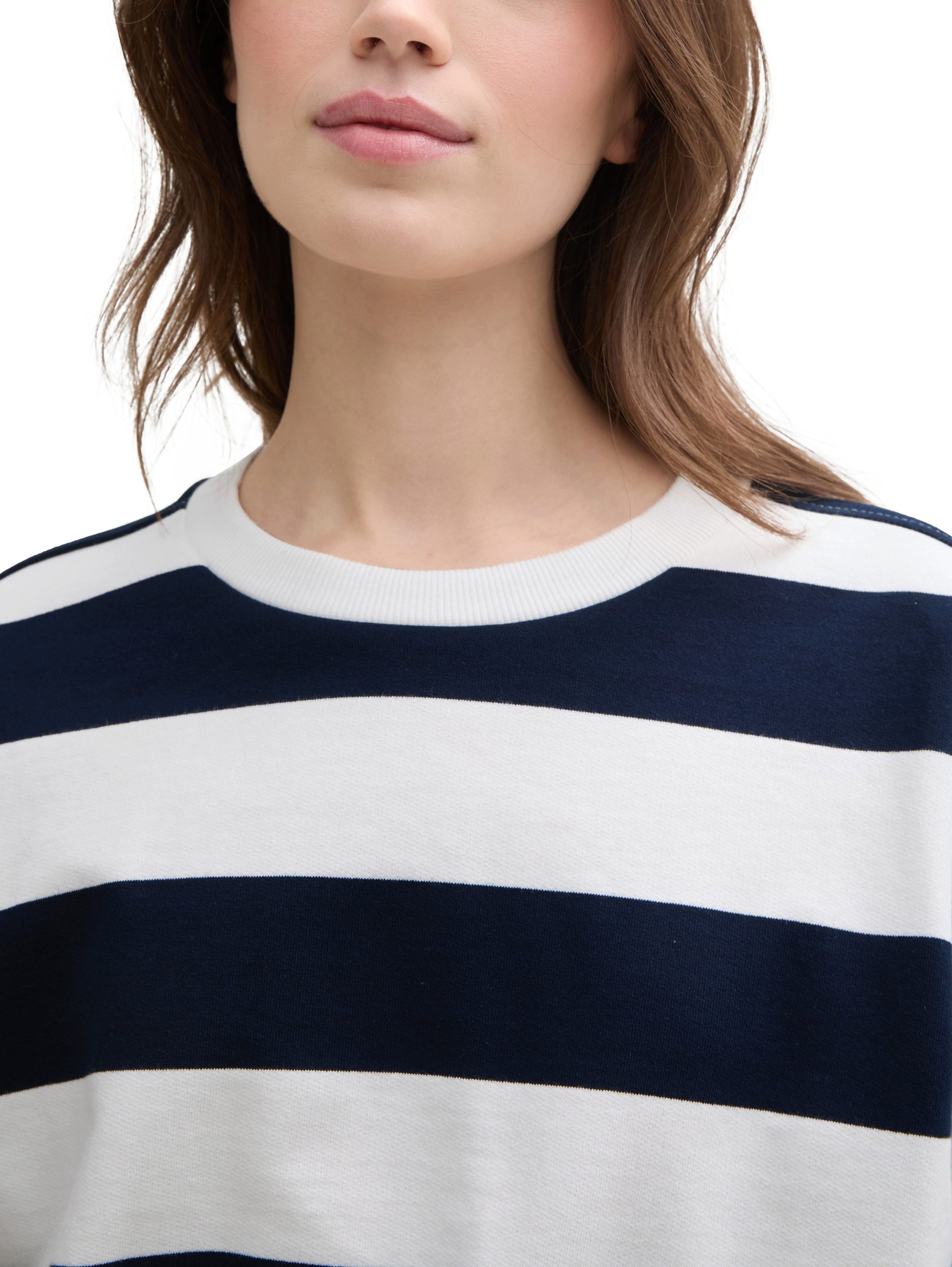 Tom Tailor Denim Sweatshirt van zacht katoen