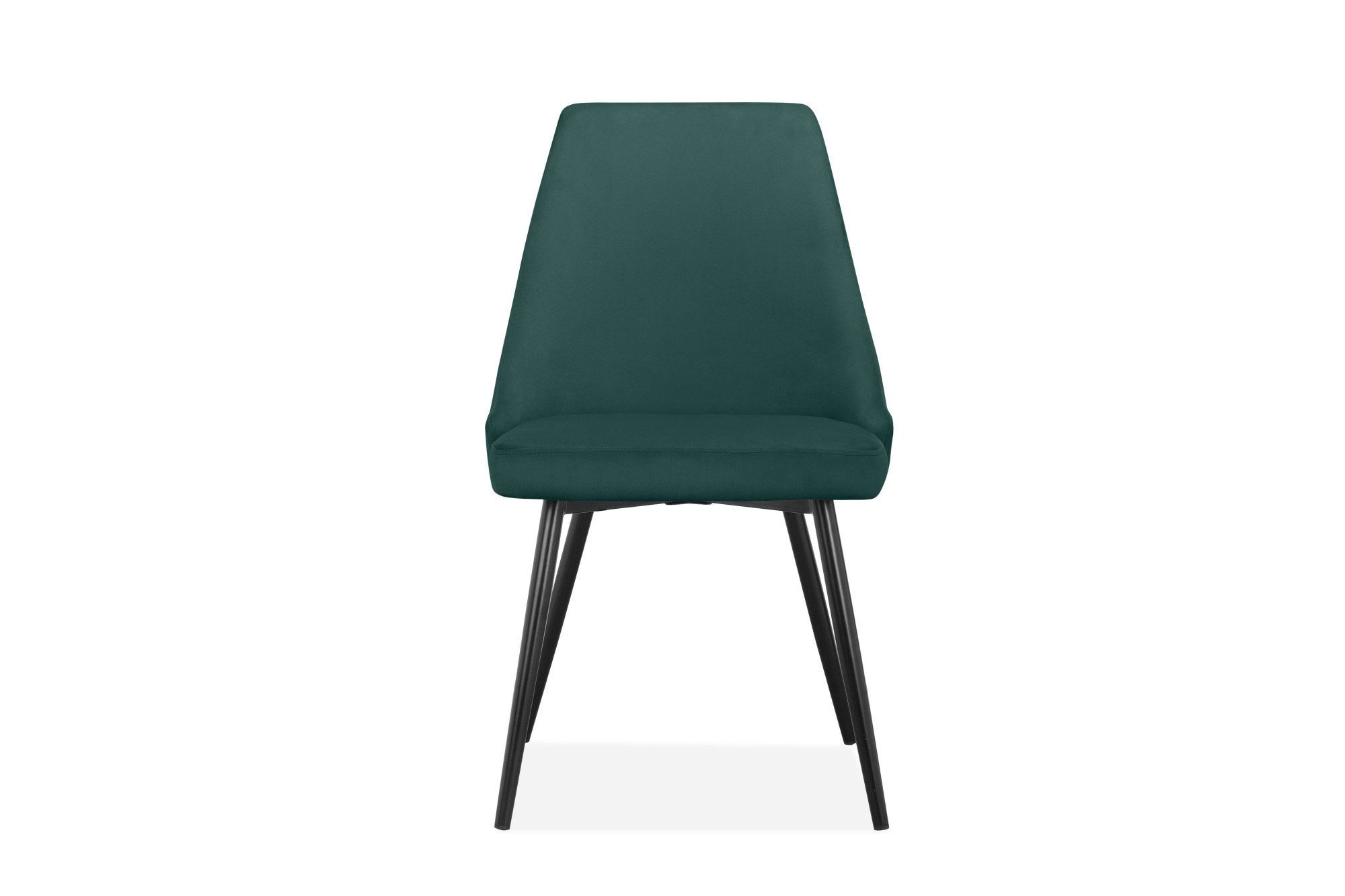 INOSIGN Eethoek Danny-Malio Glazen tafel 140x80 cm met 4 stoelen (velours stof), frame van metaal (set, 5-delig)