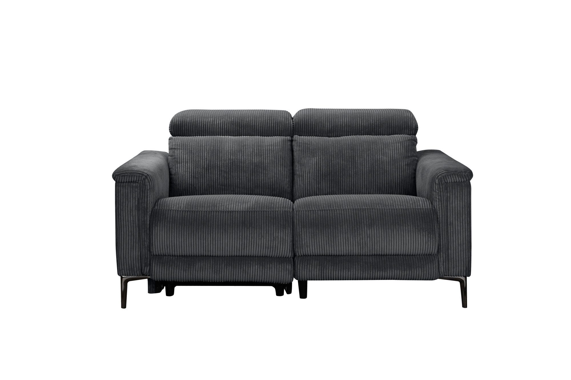 Places of Style 2-zitsbank Lund in Cord, met handmatige of elektrische