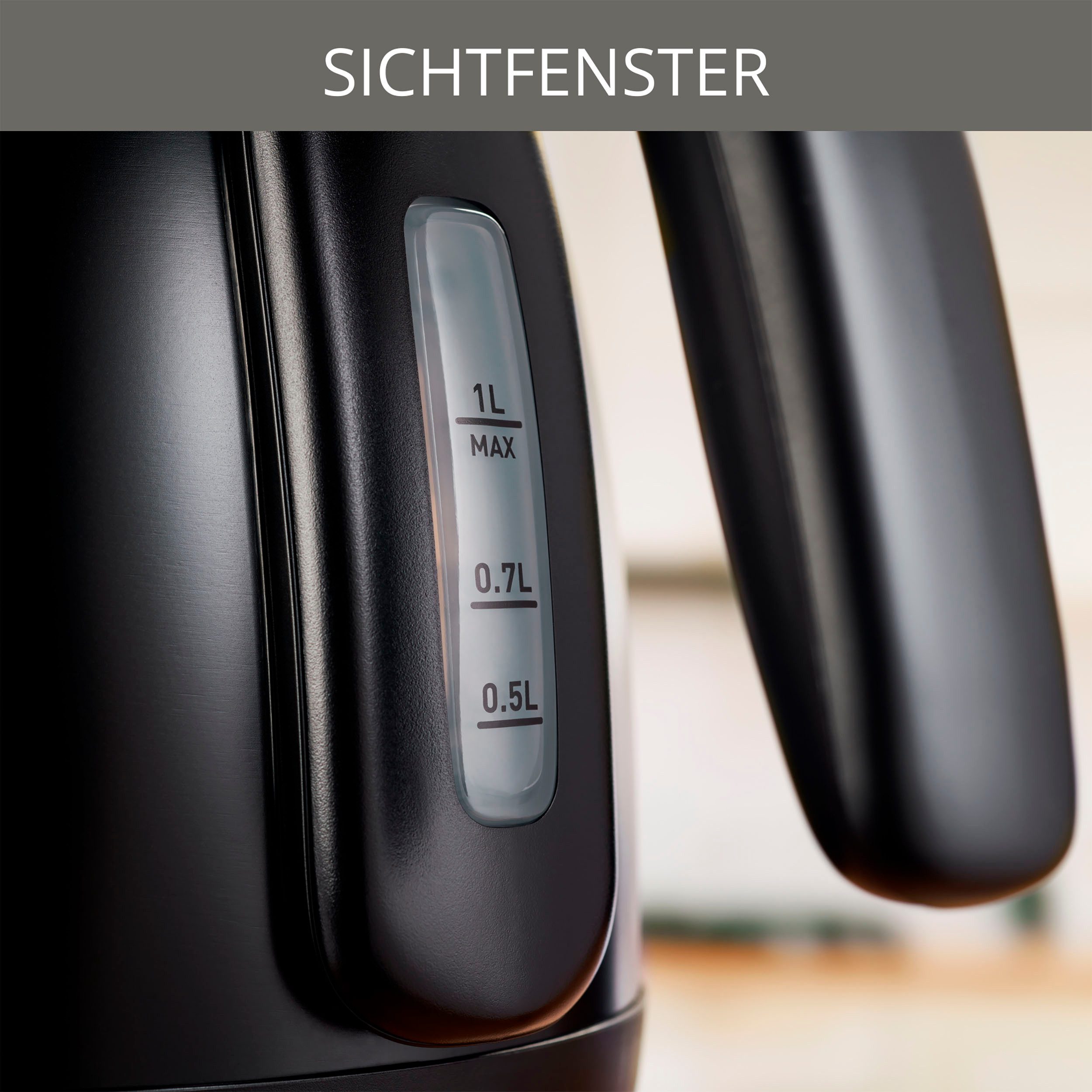 Krups Waterkoker BW9238 coffee control Gooseneck, 1 l, Zwanenhals-uitloop, 1 L, digitale weergave, 8 instellingen