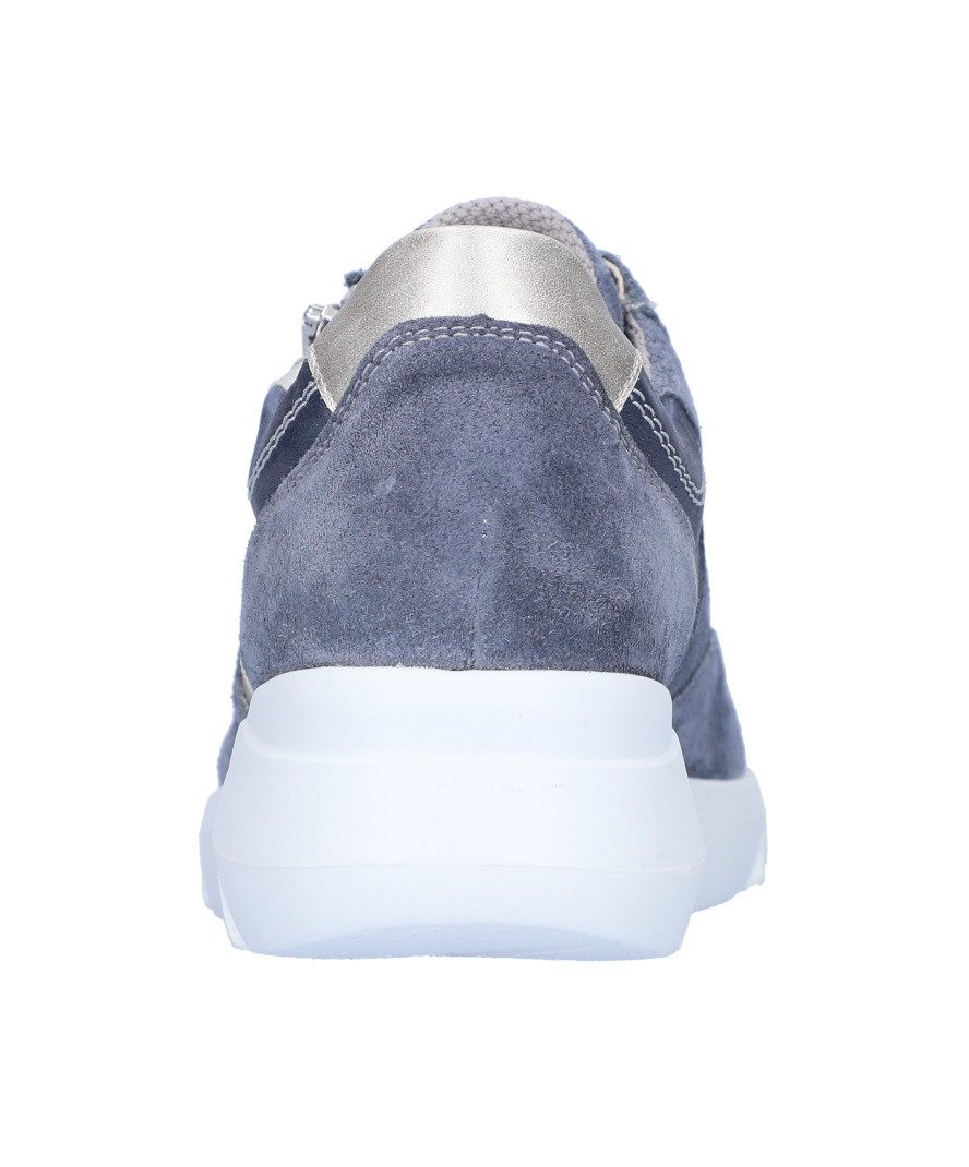 Waldläufer Sneakers met sleehak K-FUNKY , veterschoenen, lage schoen, comfort schoen, rits, k-breedte