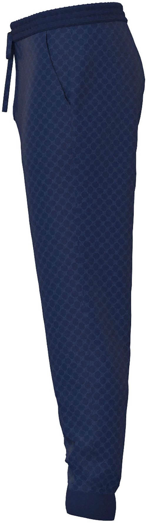 JOOP! Joggingbroek Leisure Met korenbloem-alloverpatroon