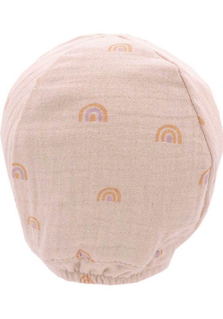 MAXIMO Pet met nekbescherming voor meisjes met regenboogmotief