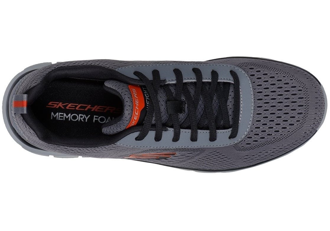 Skechers Slip-on sneakers TRACK-LESHUR Vrijetijdsschoen, trainingsschoen, instapschoen in materiaalmix