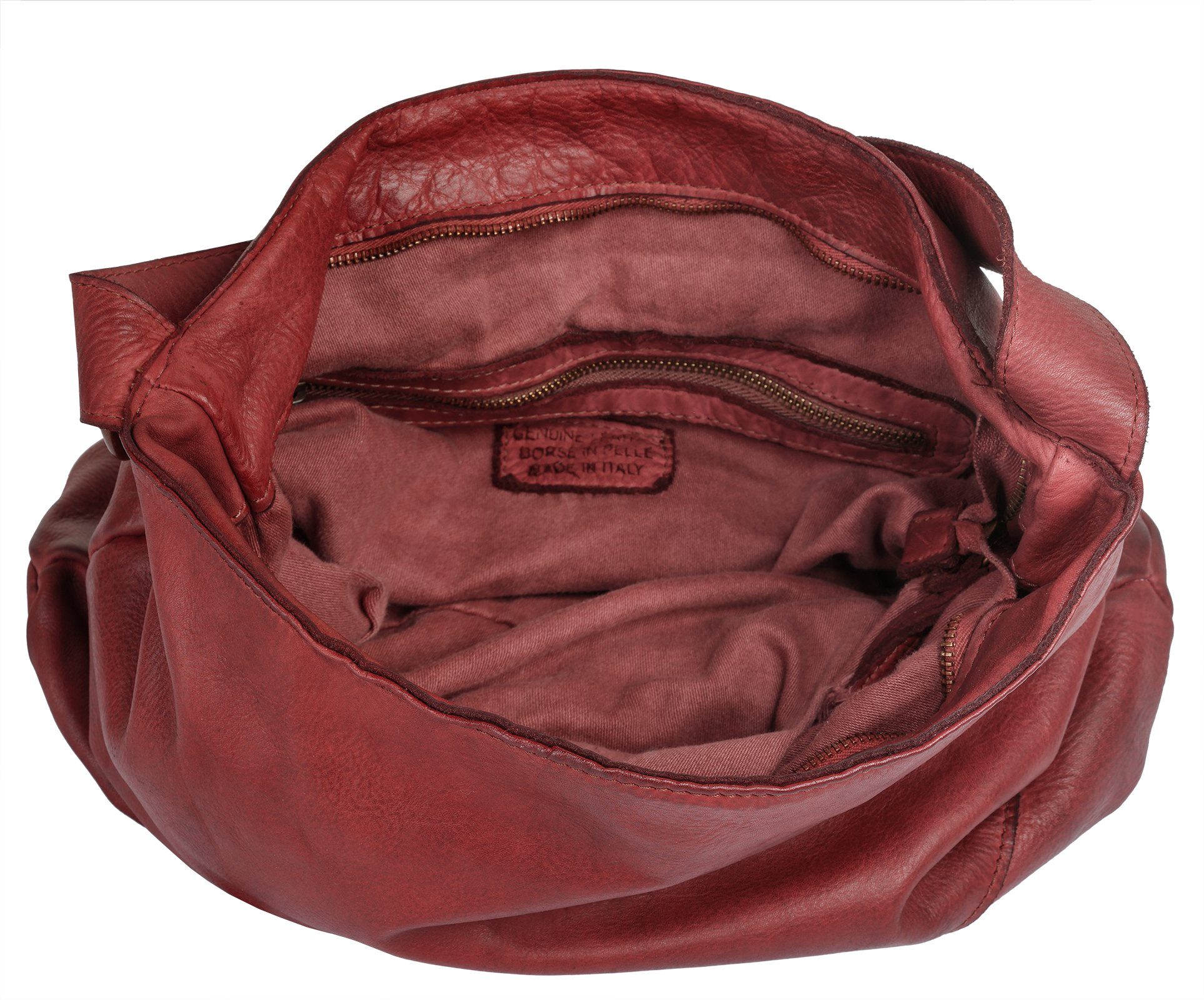 Forty Degrees Shopper echt leer, made in italy