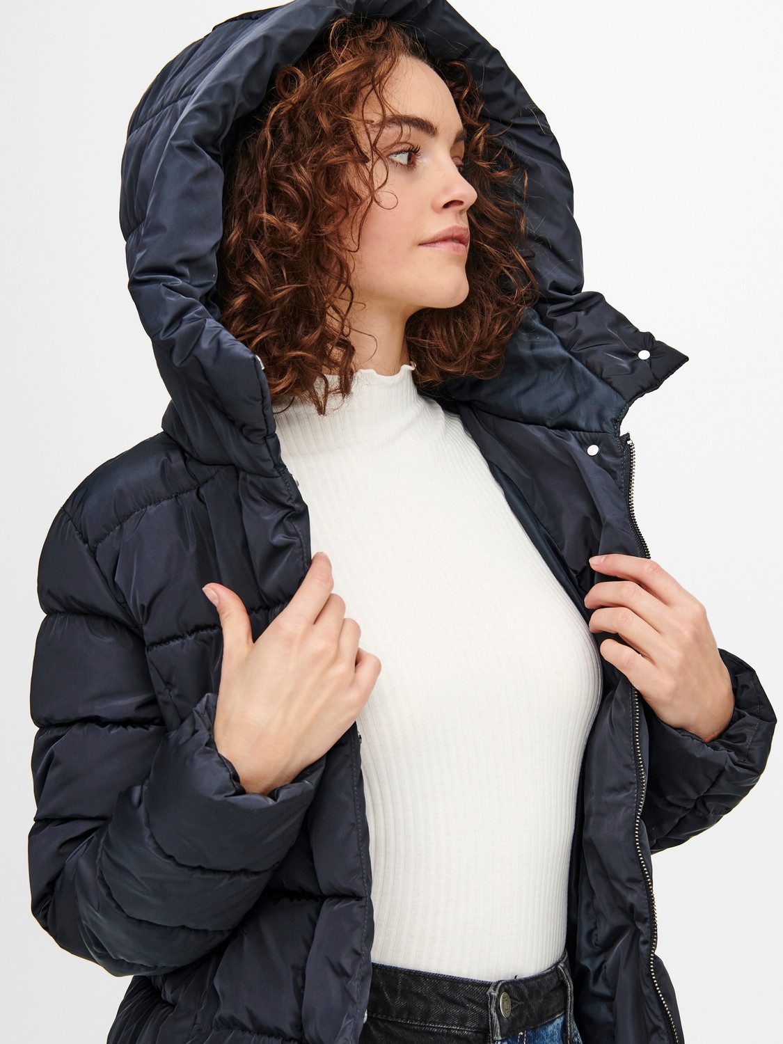 Only Gewatteerde jas ONLNEWLINA PUFFER COAT CC OTW