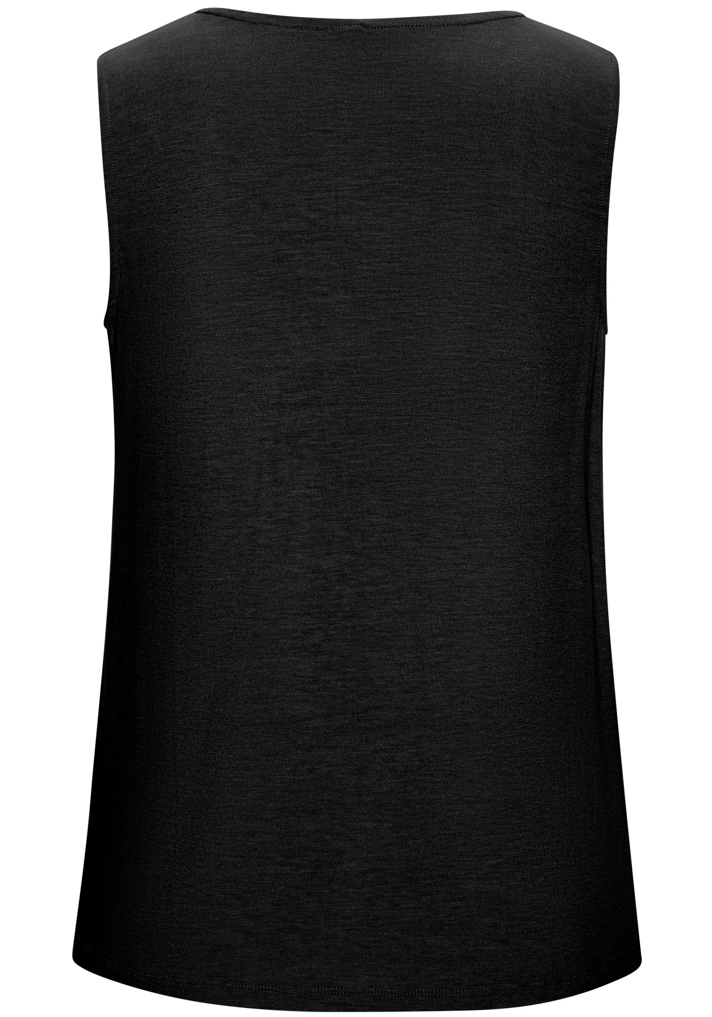 Lascana Top Met Lascana hartprint van zachte viscose-stretch