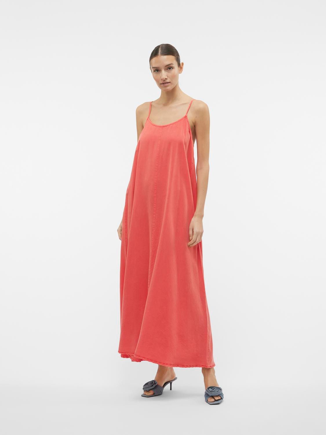 Vero Moda Maxi-jurk VMHARPER SL STRAP MAXI DRESS GA