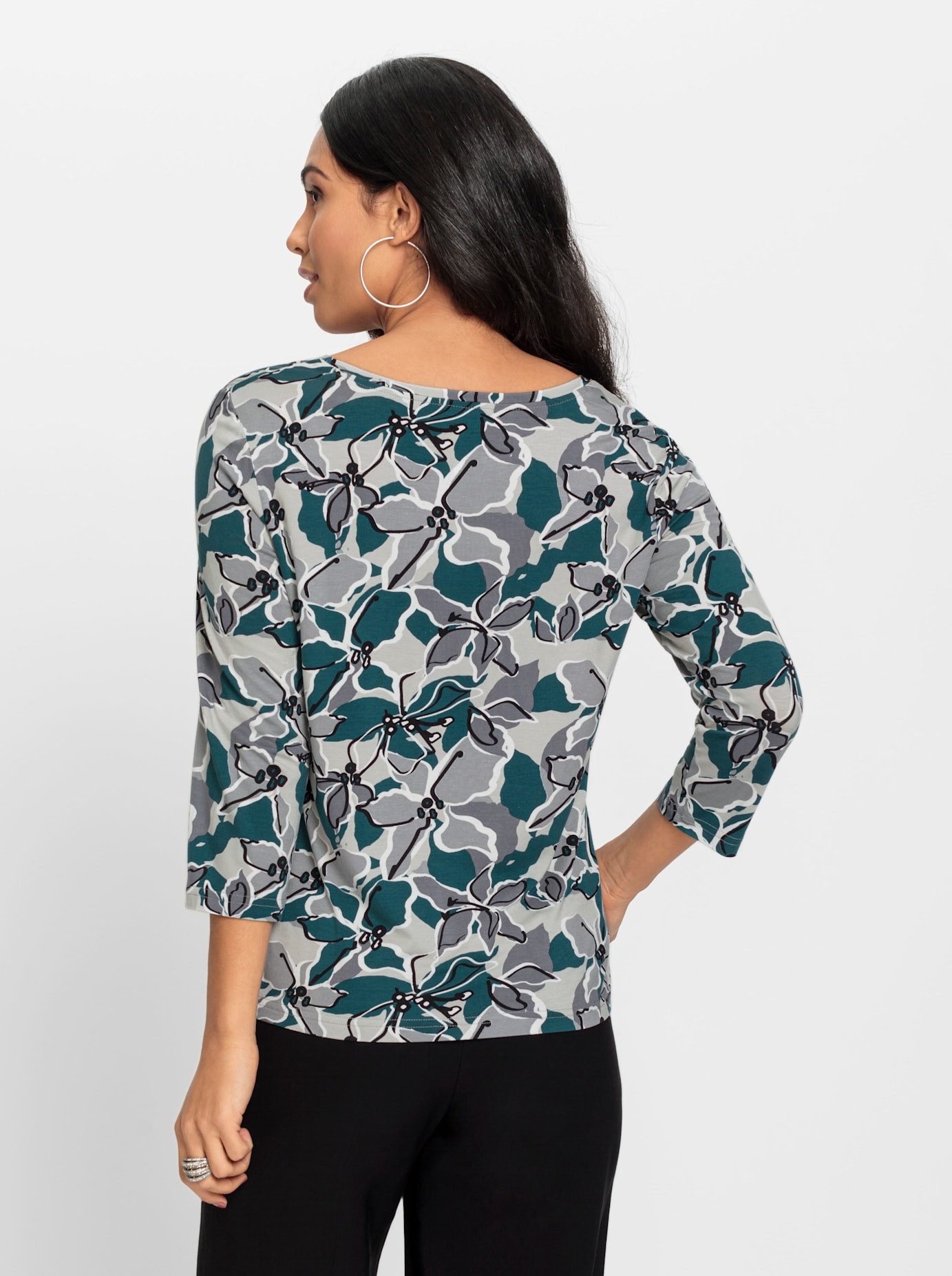 Lady Shirt met print Shirt (1-delig)