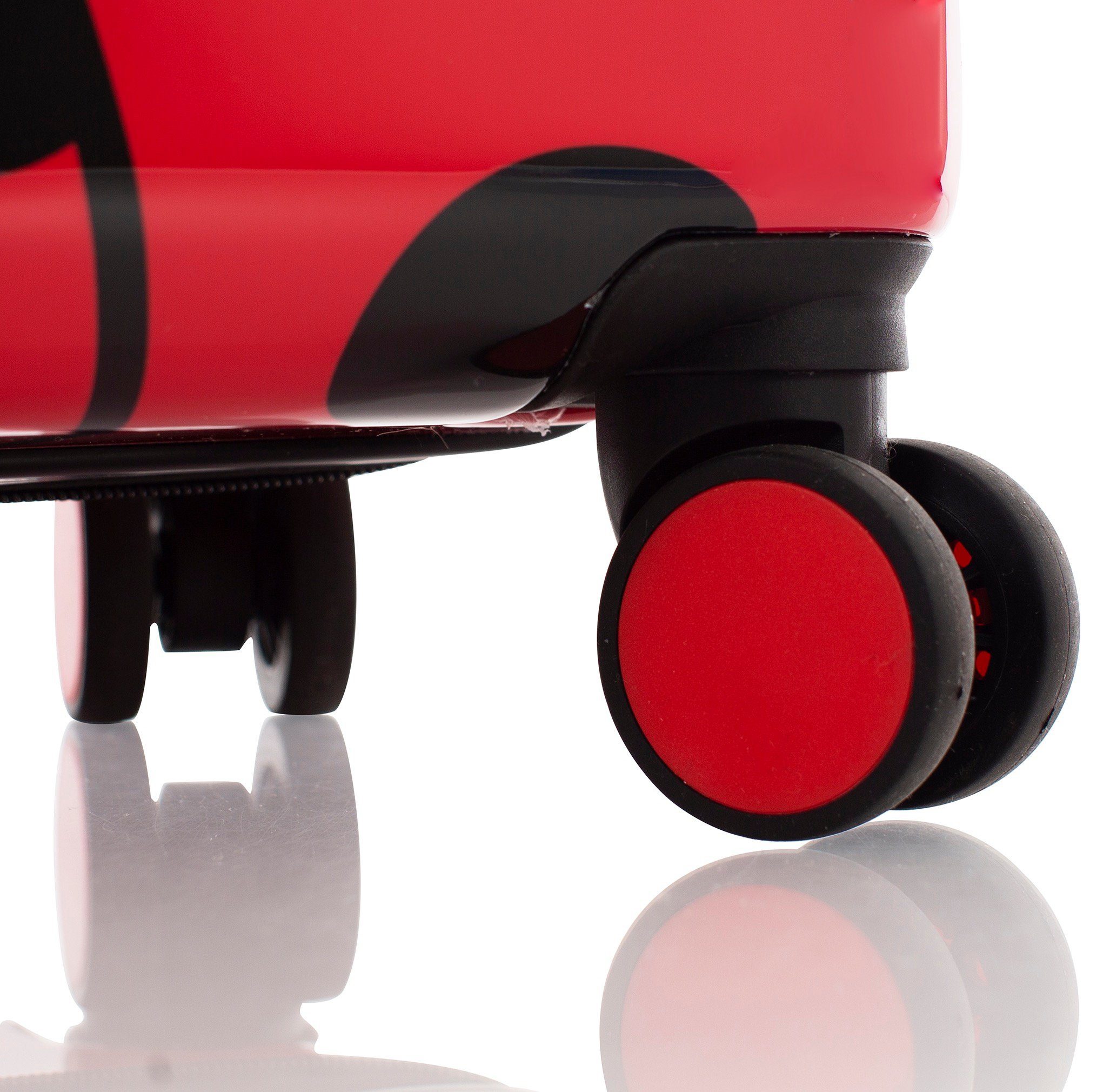 Heys Kofferset Super Tots, 46 cm, Lieveheersbeestje Heys x Joachim Llambi kindertrolley kinder reisbagage (set, 2-delig, Kinderkoffer en rugzak)