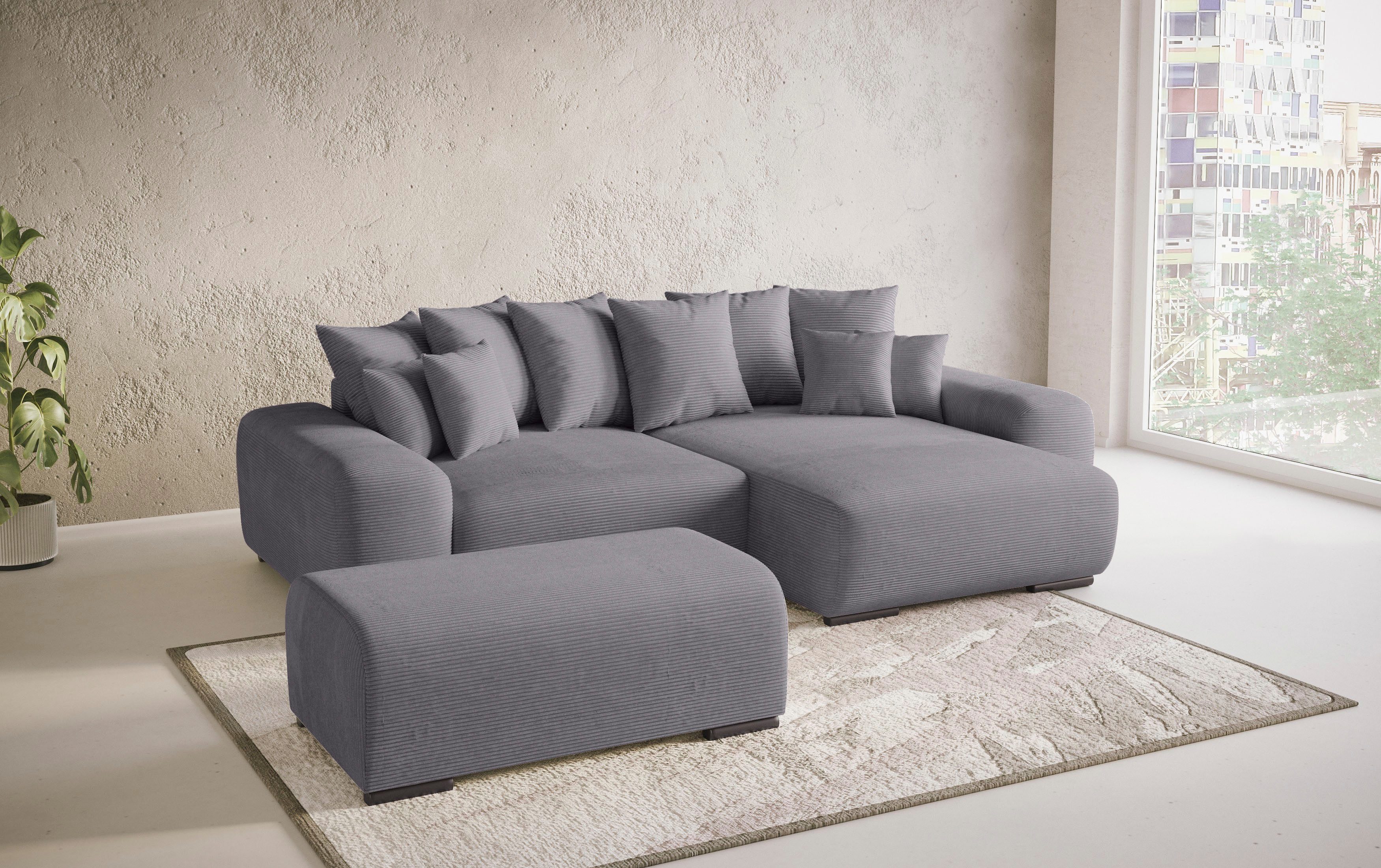 Mr. Couch Hockerbank Sundance met comfortabele boxspring-pocketveringkern, passend bij het garnituur