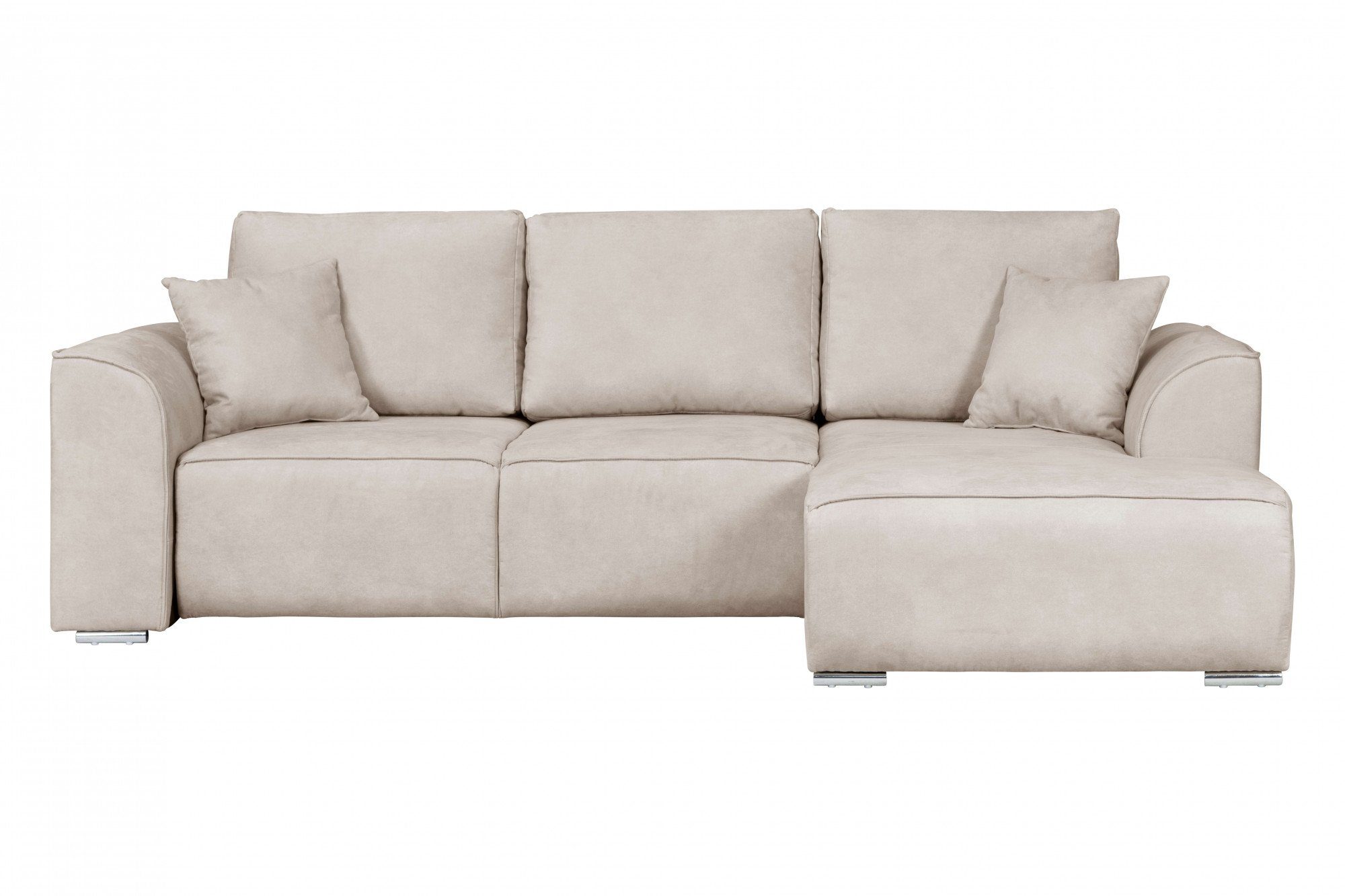 INOSIGN Hoekbank BEATRICE optionele slaapbank met bedlade, B/D/H: 265/170/86 cm
