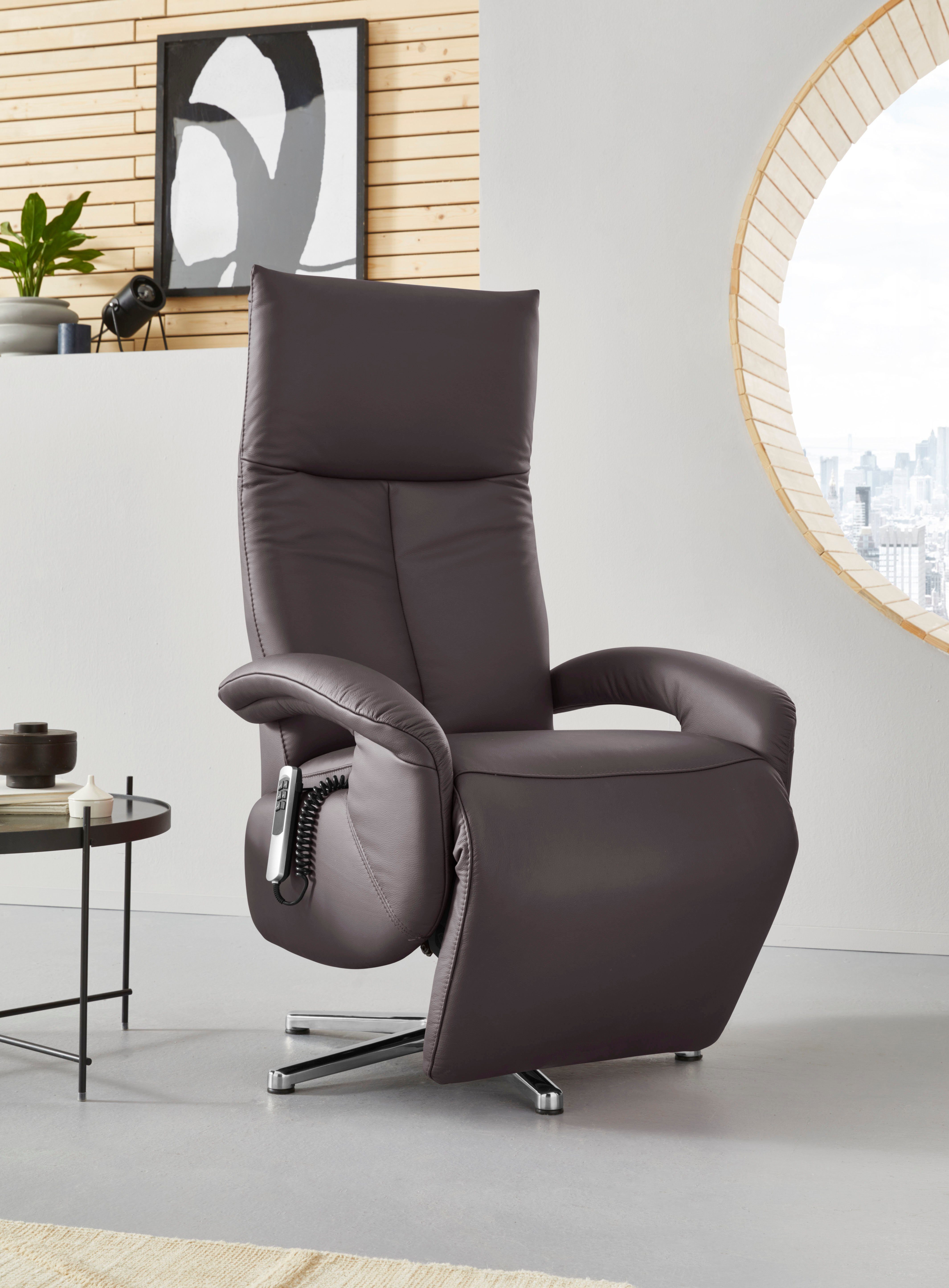 Places of Style Relaxfauteuil Tycoon naar keuze handmatig, met twee motoren of met twee motoren en a