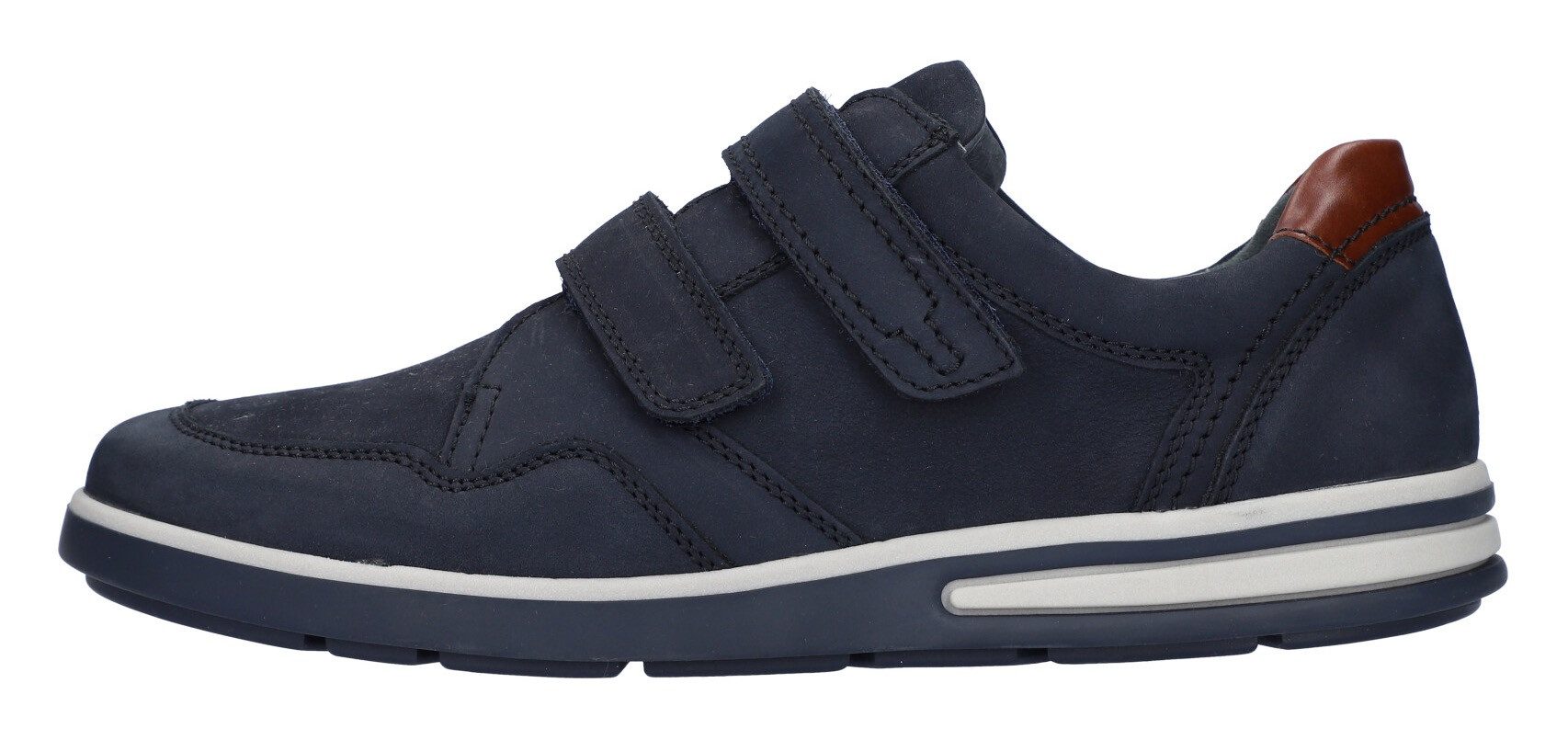 Waldläufer Klittenbandschoenen Klemens Slipper, comfort schoen met praktische klittenbandsluitingen, K-breedte