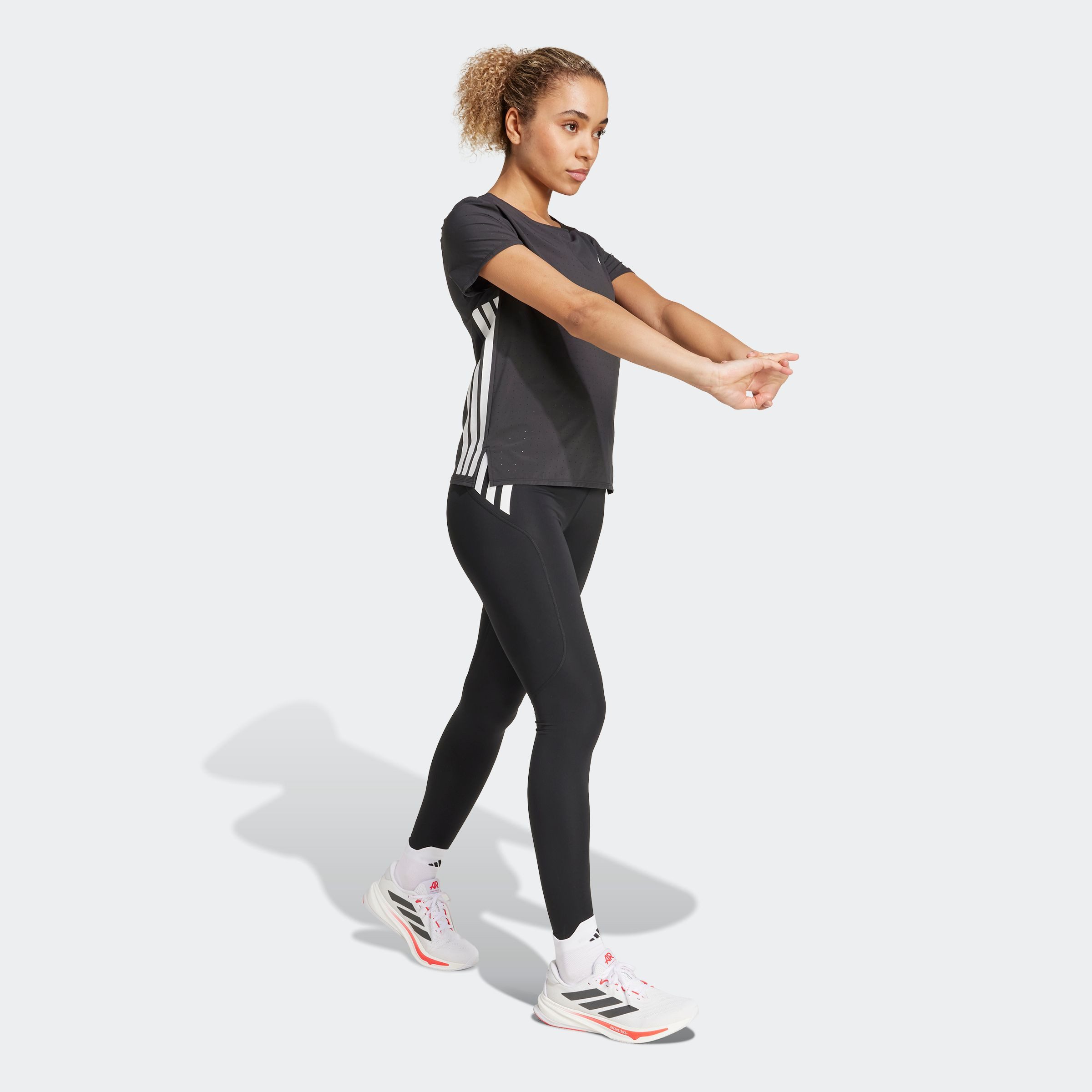 adidas Performance Runningtights Adizero 1/1 L W (1-delig)