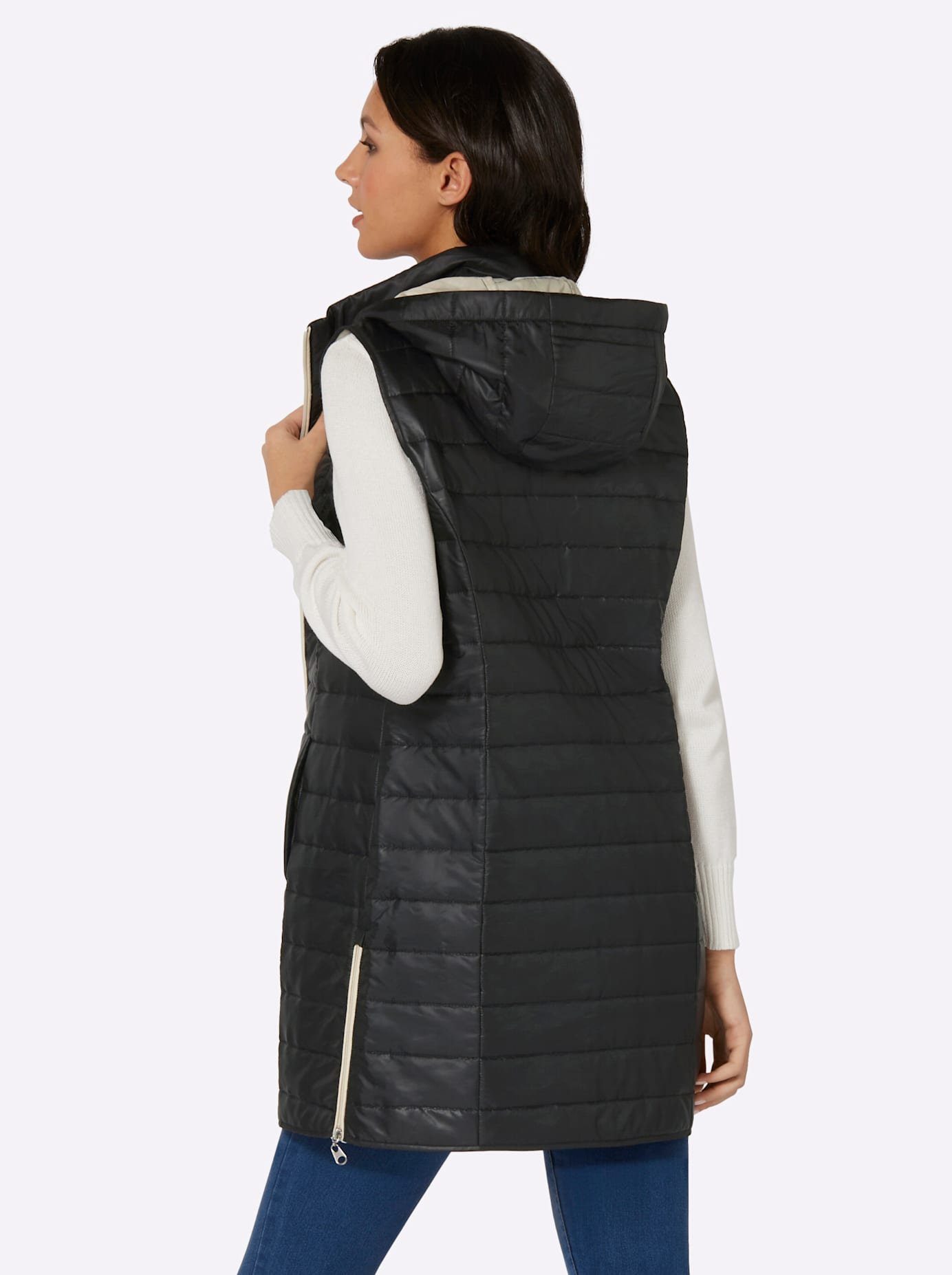 Classic Basics Lang gilet