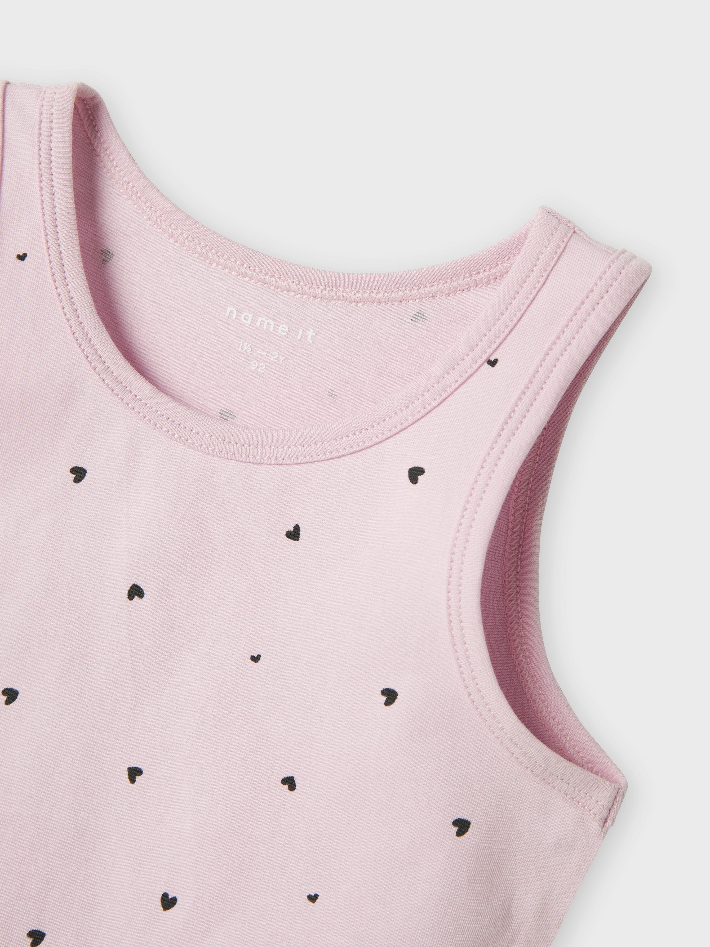 Name It Hemd NMFTANK TOP 2P WINSOME HEARTS NOOS (set, 2 stuks)