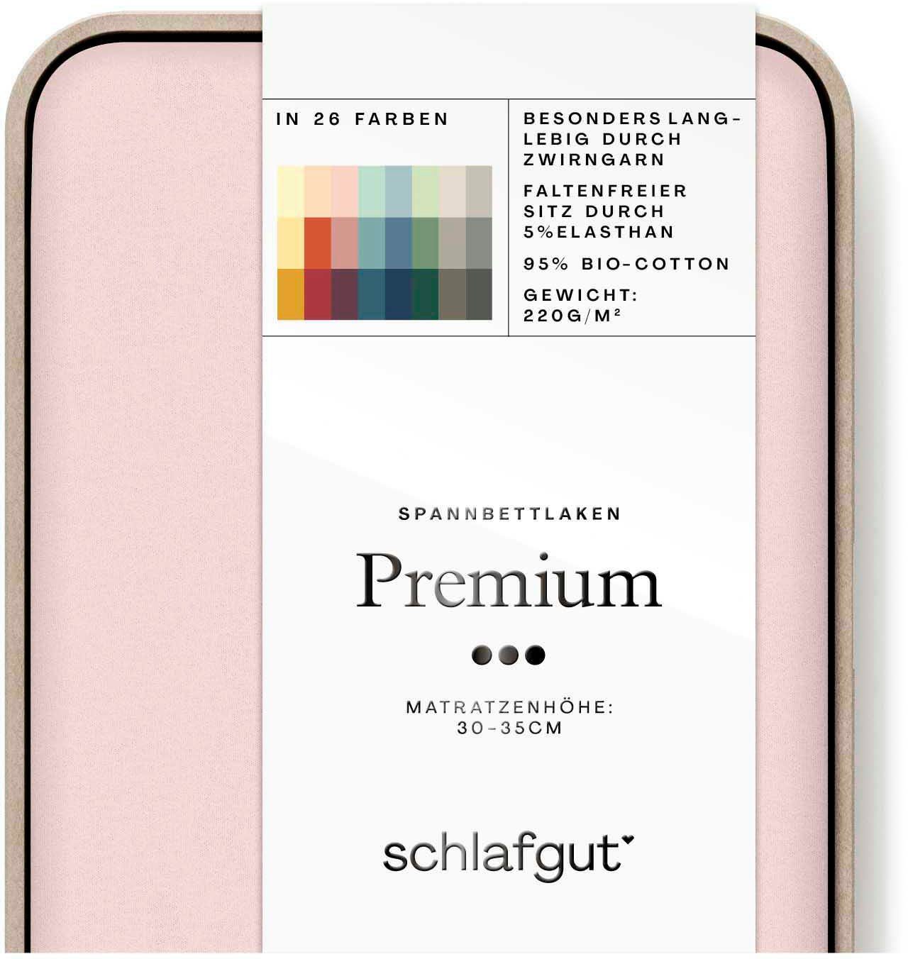 Schlafgut Hoeslaken Premium Zero Waste verpakking, PREMIUM kwaliteit (1 stuk)