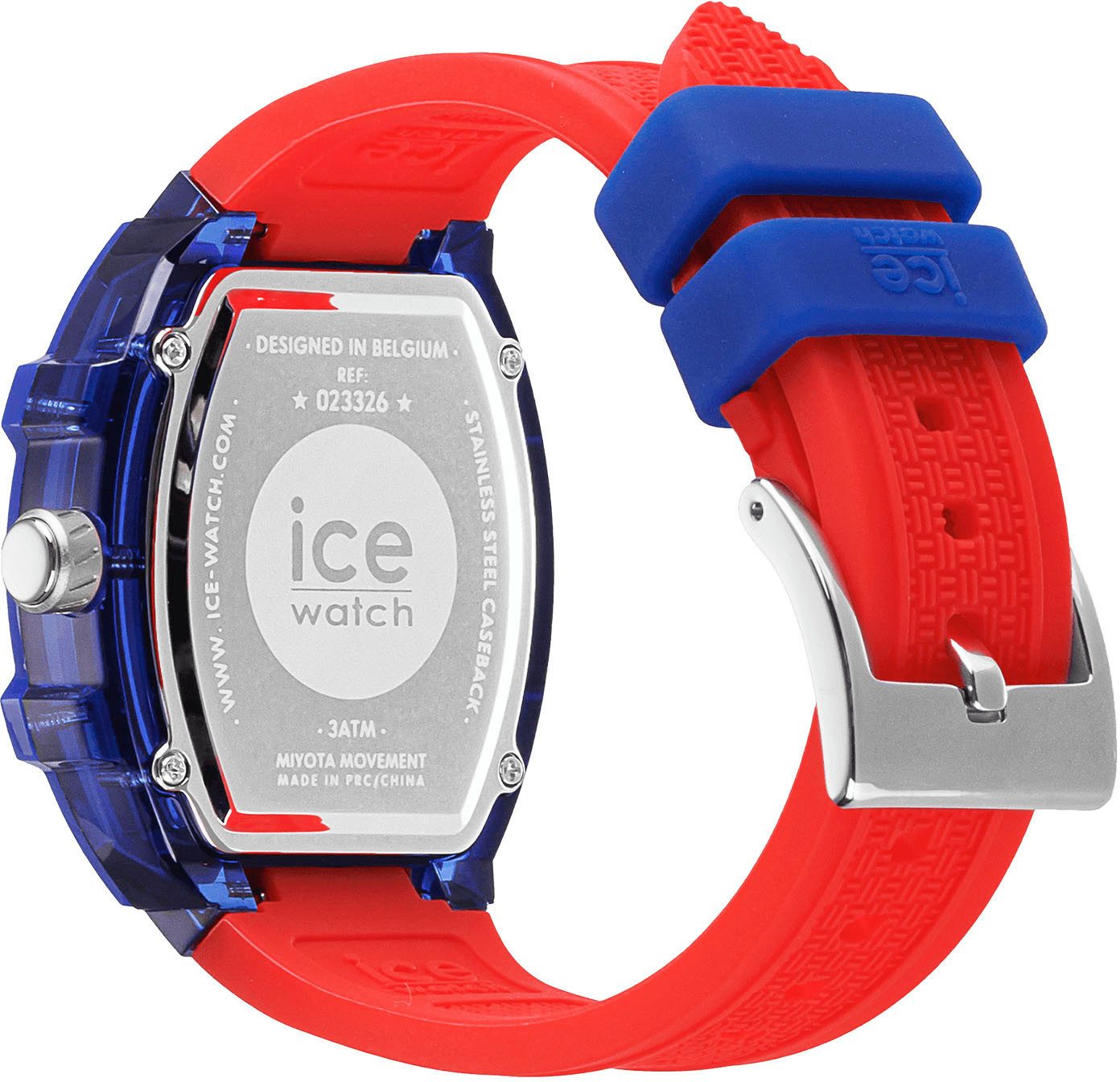 ice-watch Kwartshorloge ICE boliday - Kids - Plastic - Small - 3H Armbandhorloge, kinderenhorloge, meisjeshorloge, jongenshorloge, siliconen armband