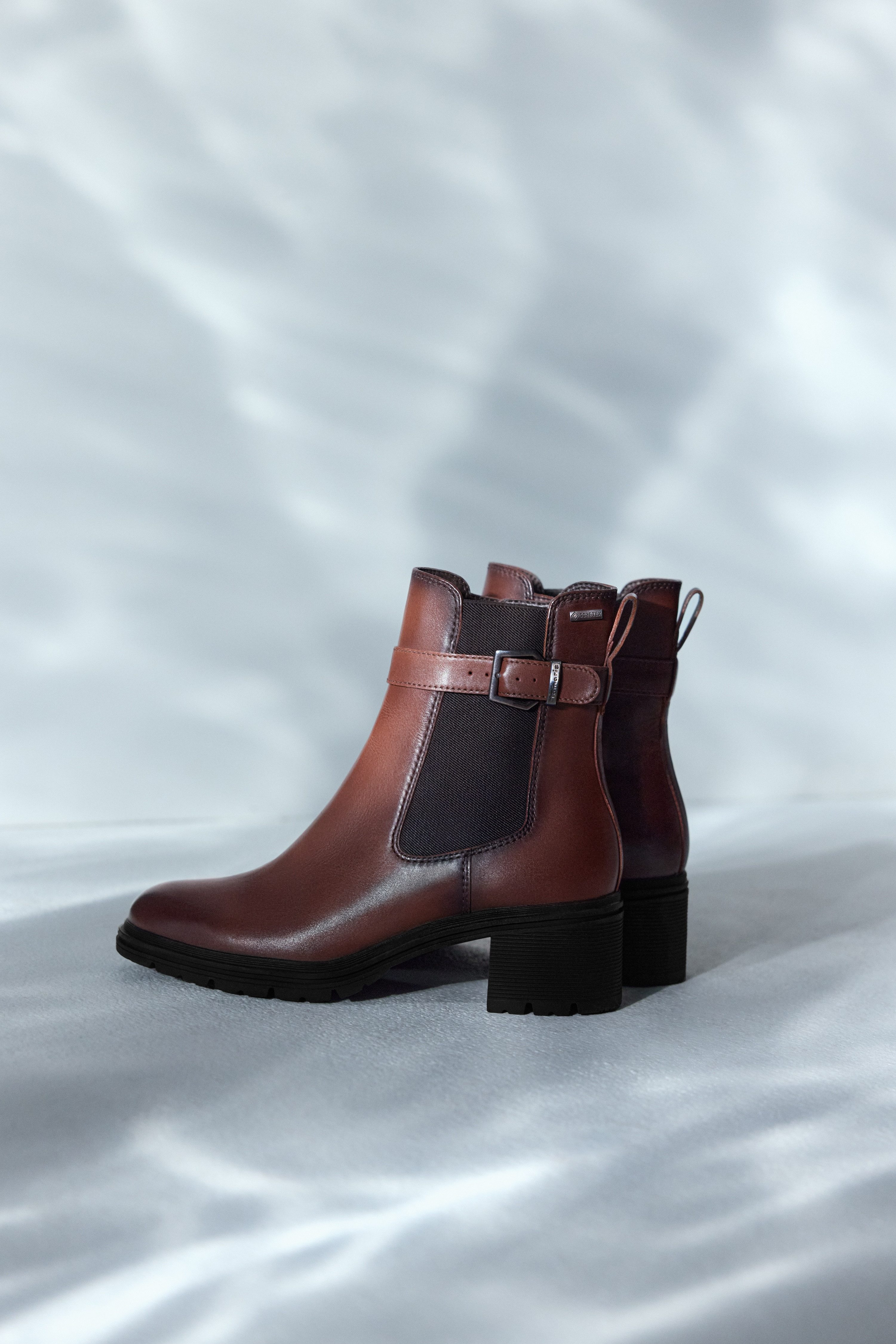Tamaris Chelsea-boots hakken, enkellaars, zakelijke schoen, gore tex-uitrusting