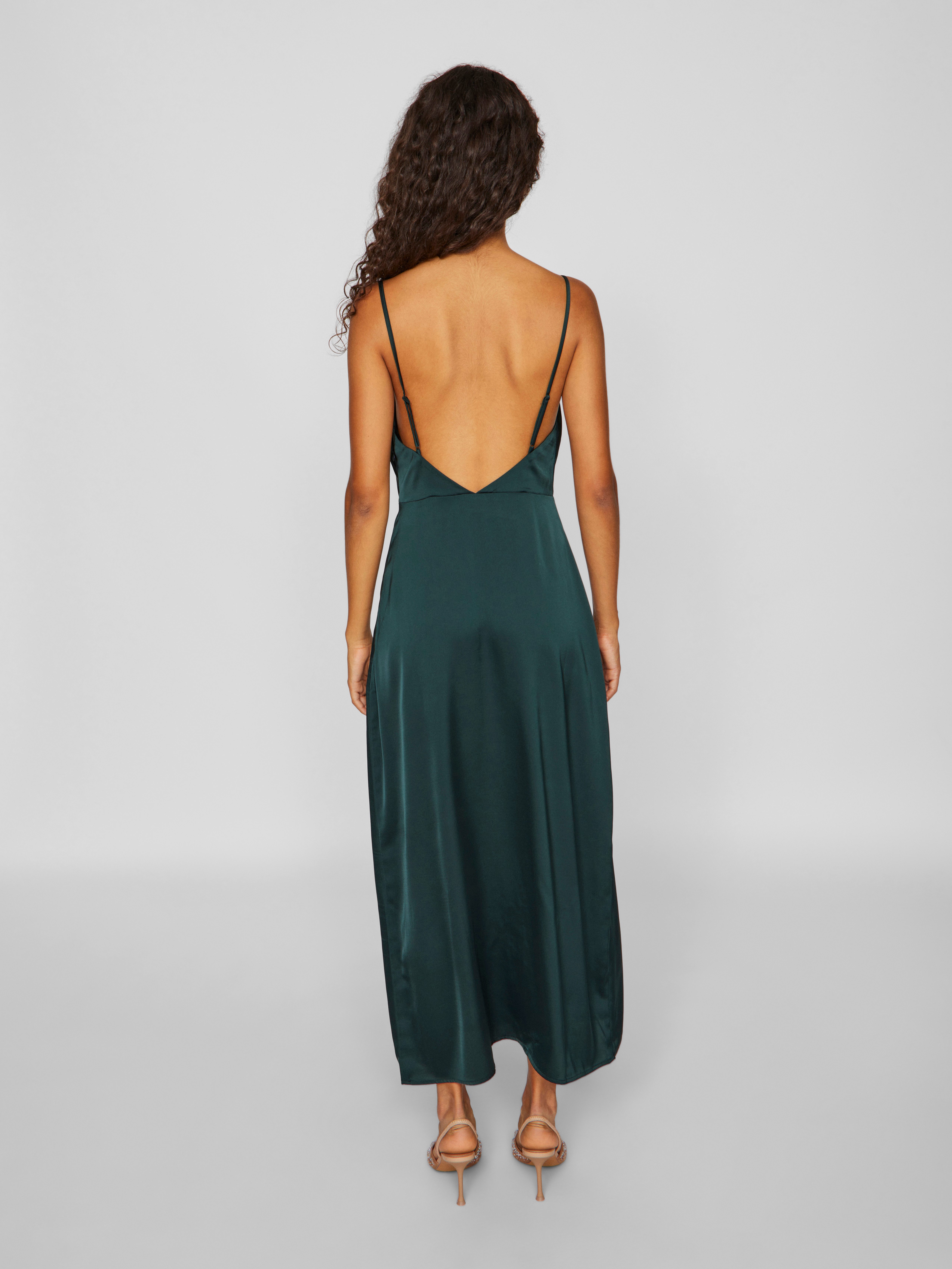 Vila Jurk met bandjes VIRAVENNA STRAP ANKLE DRESS - NOOS