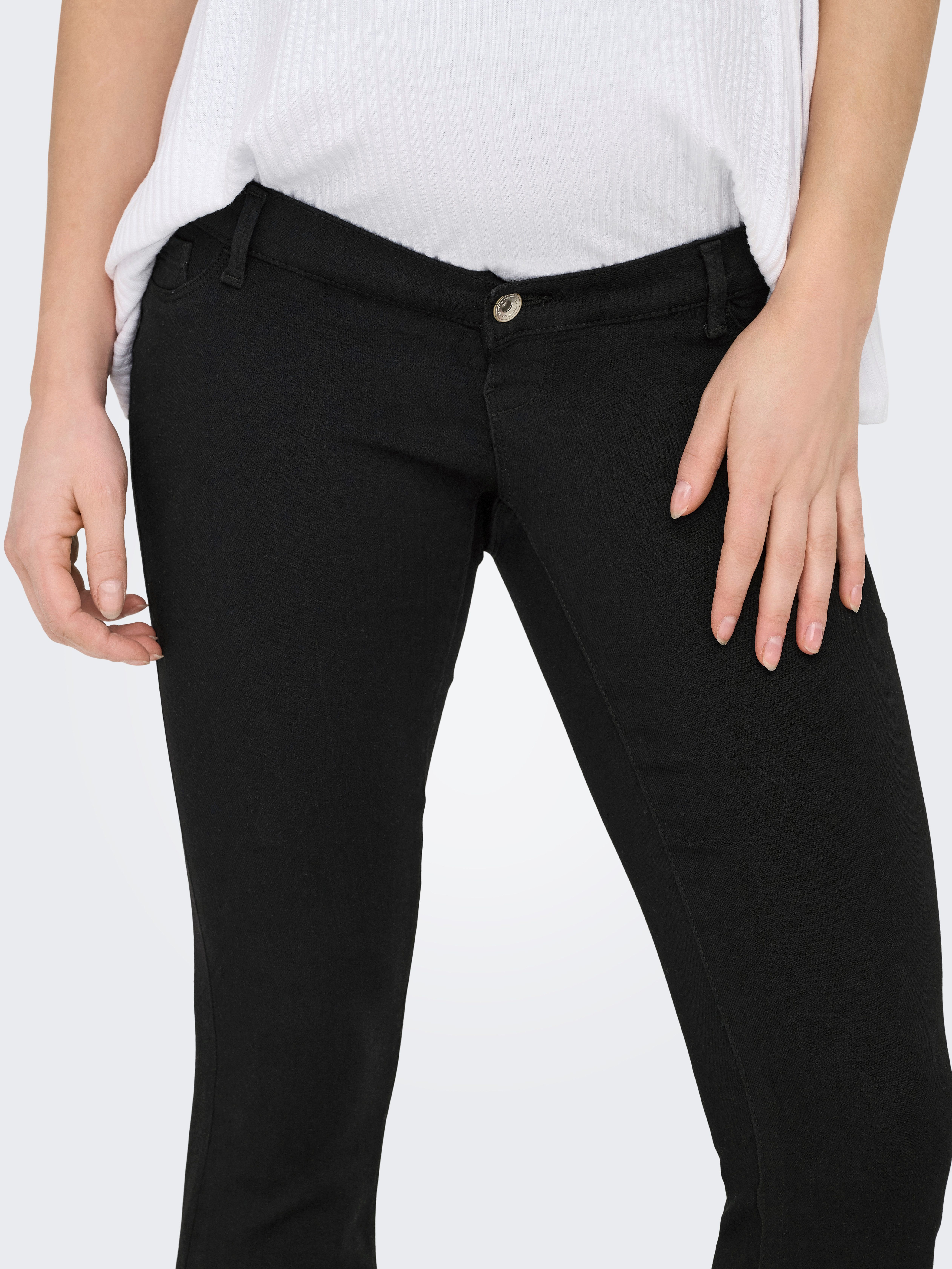 ONLY MATERNITY Push-up jeans OLMRAIN LIFE REG PUSH UP FLARED NOOS