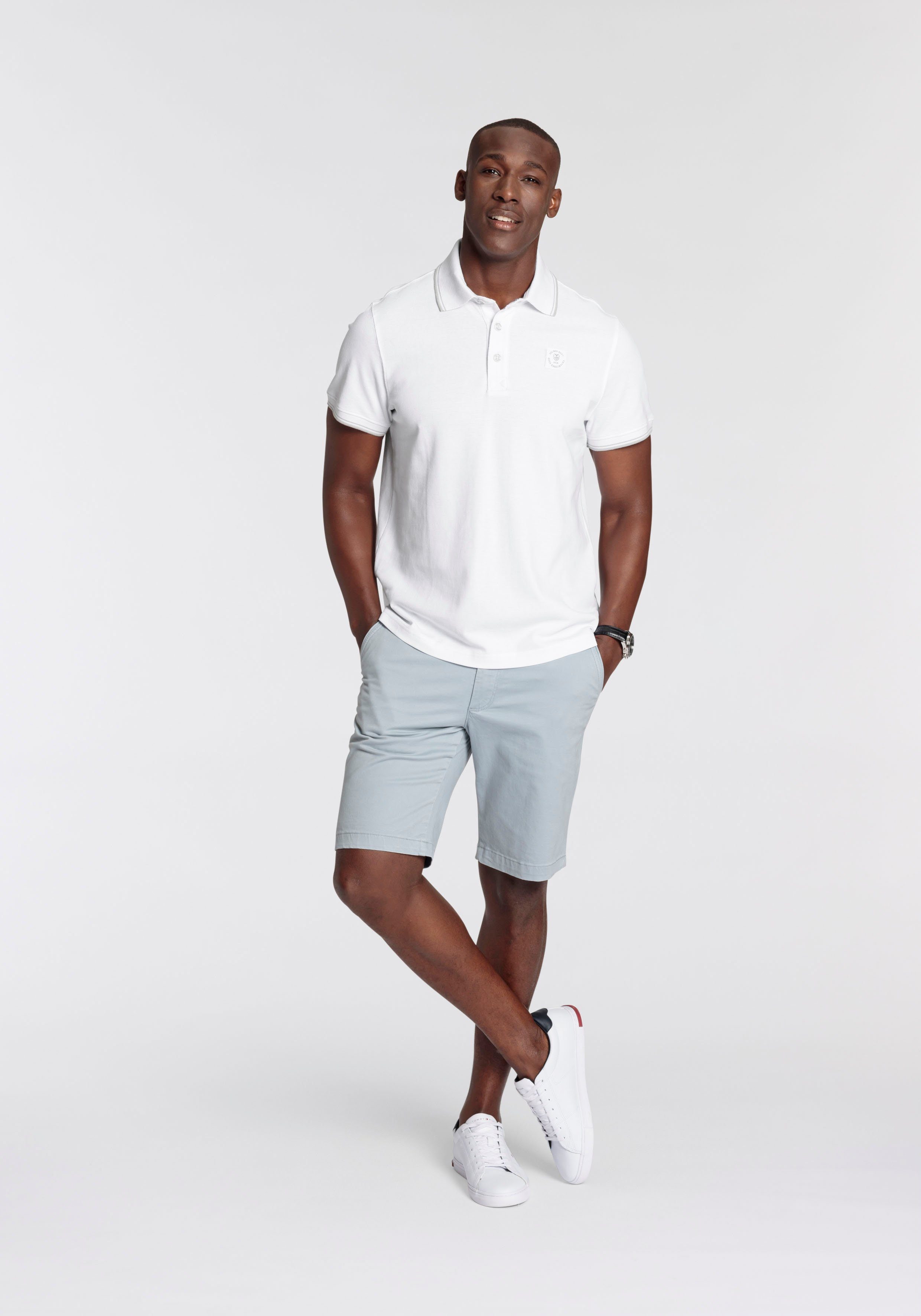 DELMAO Poloshirt Korte mouwen, losse pasvorm, polokraag, voor tennis of golf