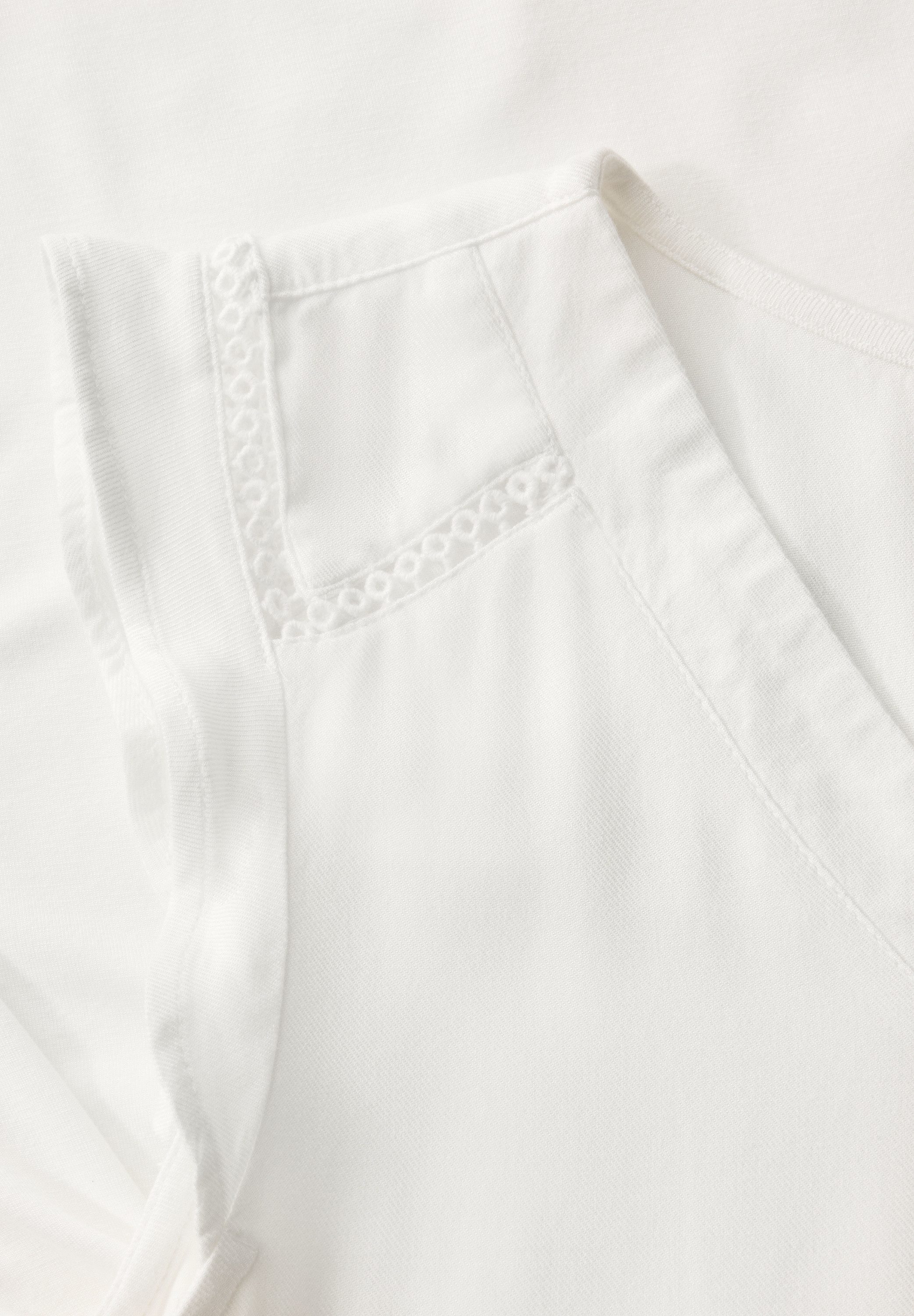 STREET ONE Shirttop met gehaakte details