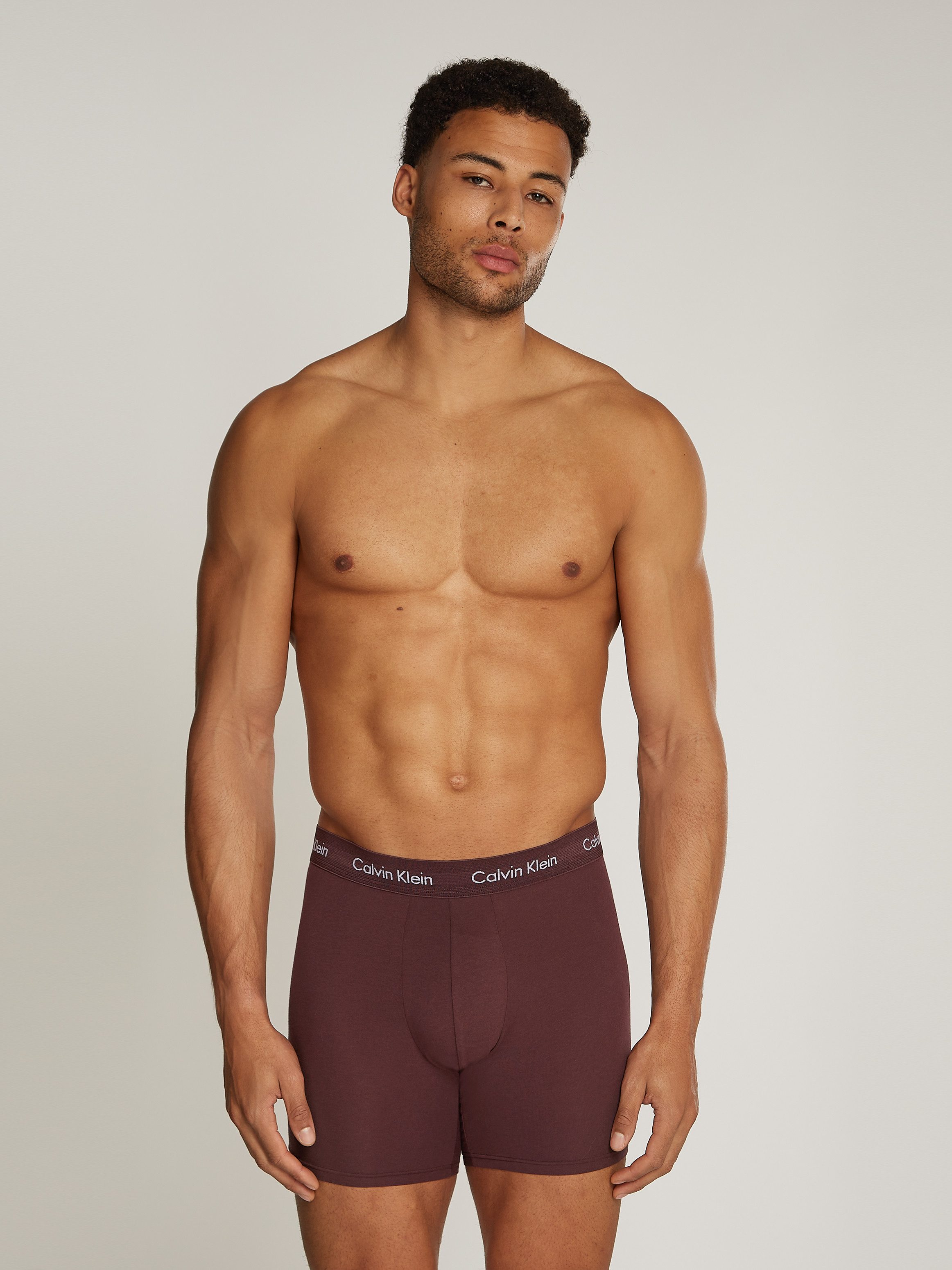 Calvin Klein Boxershort CK lange boxer met langere pijpen (set, 3 stuks)