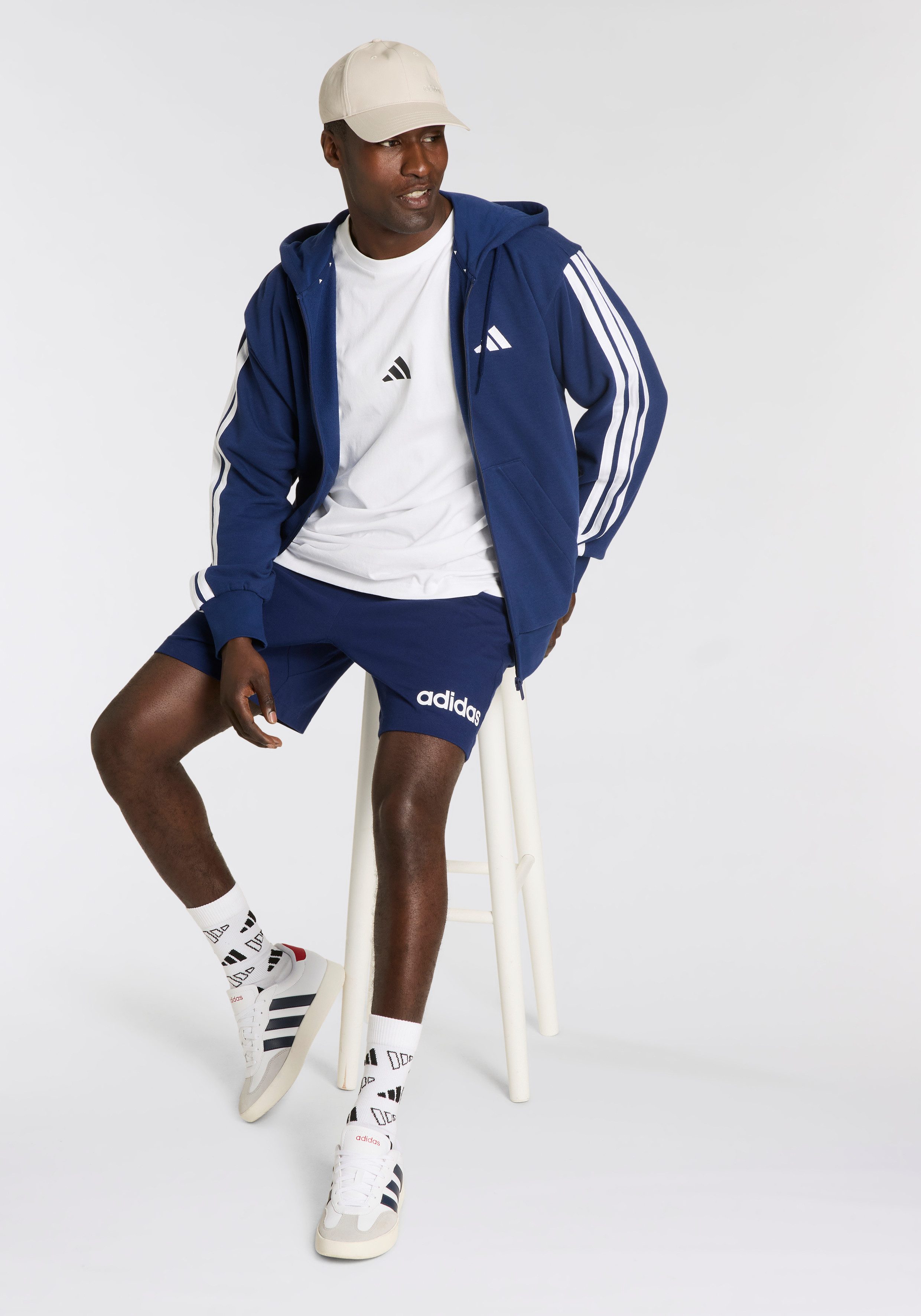adidas Sportswear Hoodie M 3S FT FZ HD