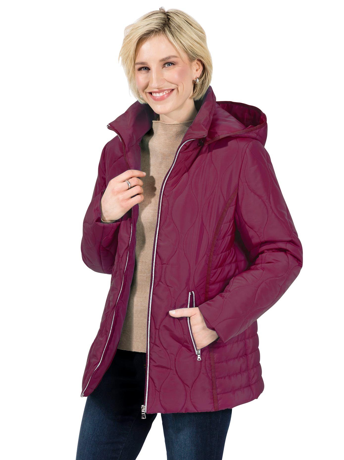 Classic Basics Gewatteerde jas dames gewatteerde jassen maat 38 roze
