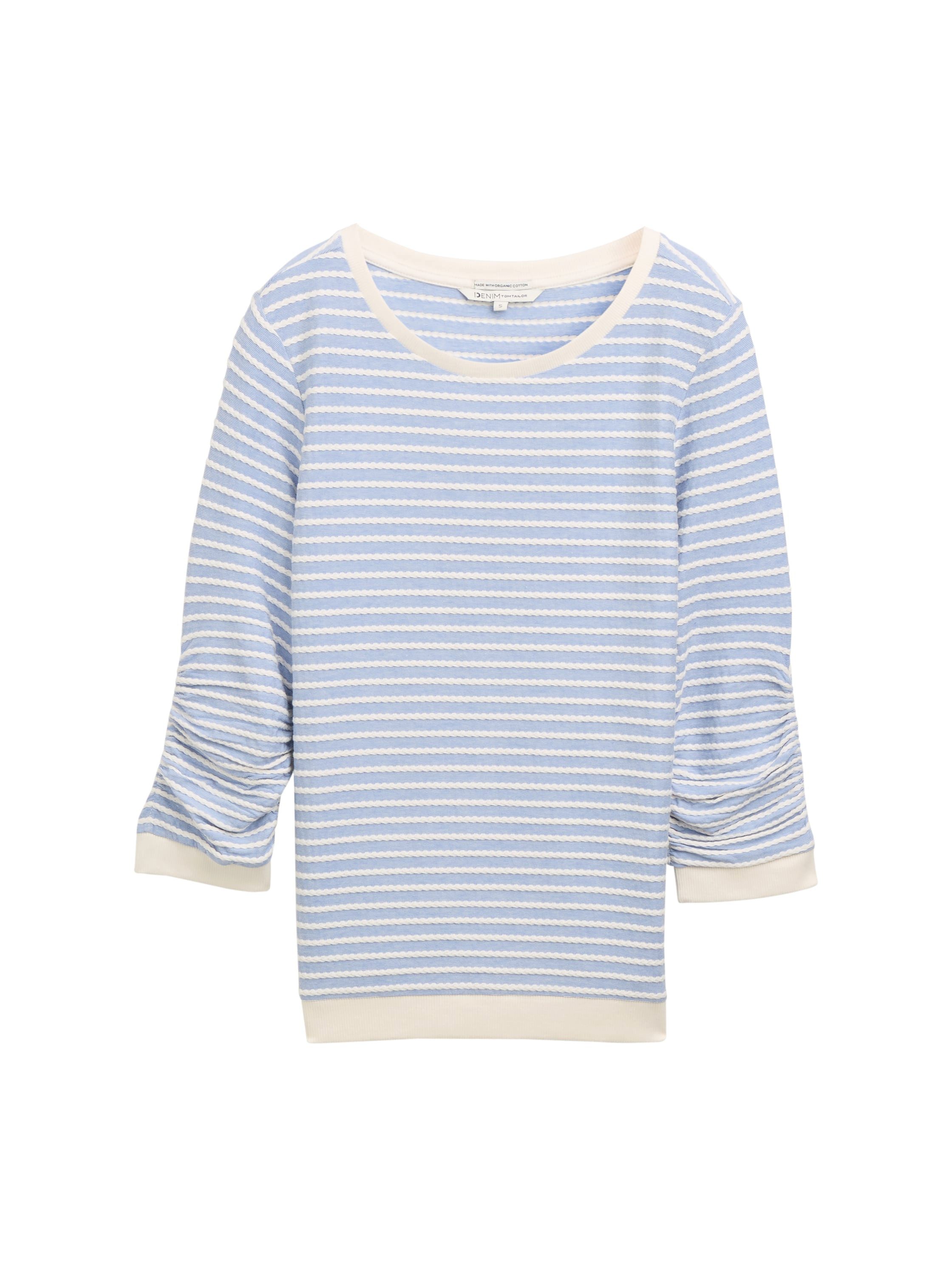 Tom Tailor Denim Sweatshirt met gestreepte look