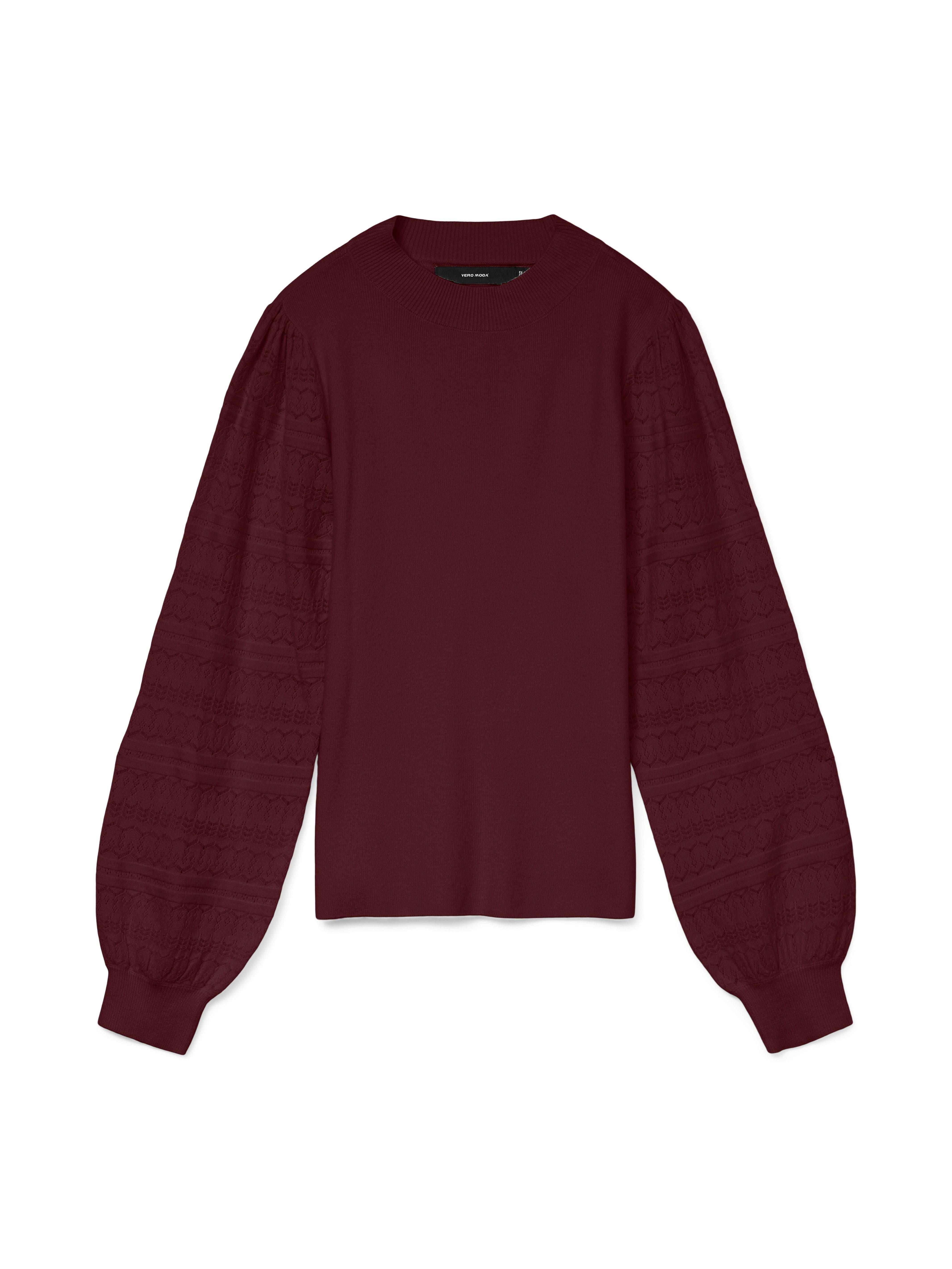 Vero Moda Gebreide trui VMNEWLIMONE LS HIGHNECK PULLOVER BOO