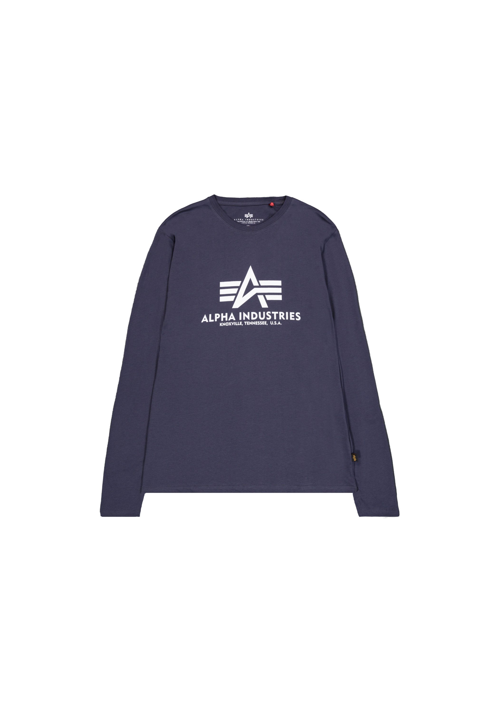 Alpha Industries Longsleeve heren t-shirts maat 2 XL blauw