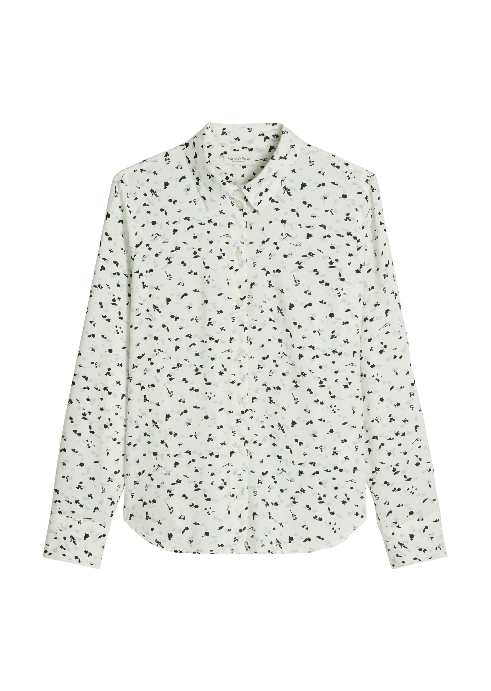 Marc O'Polo Gedessineerde blouse Kentkraag, regular fit