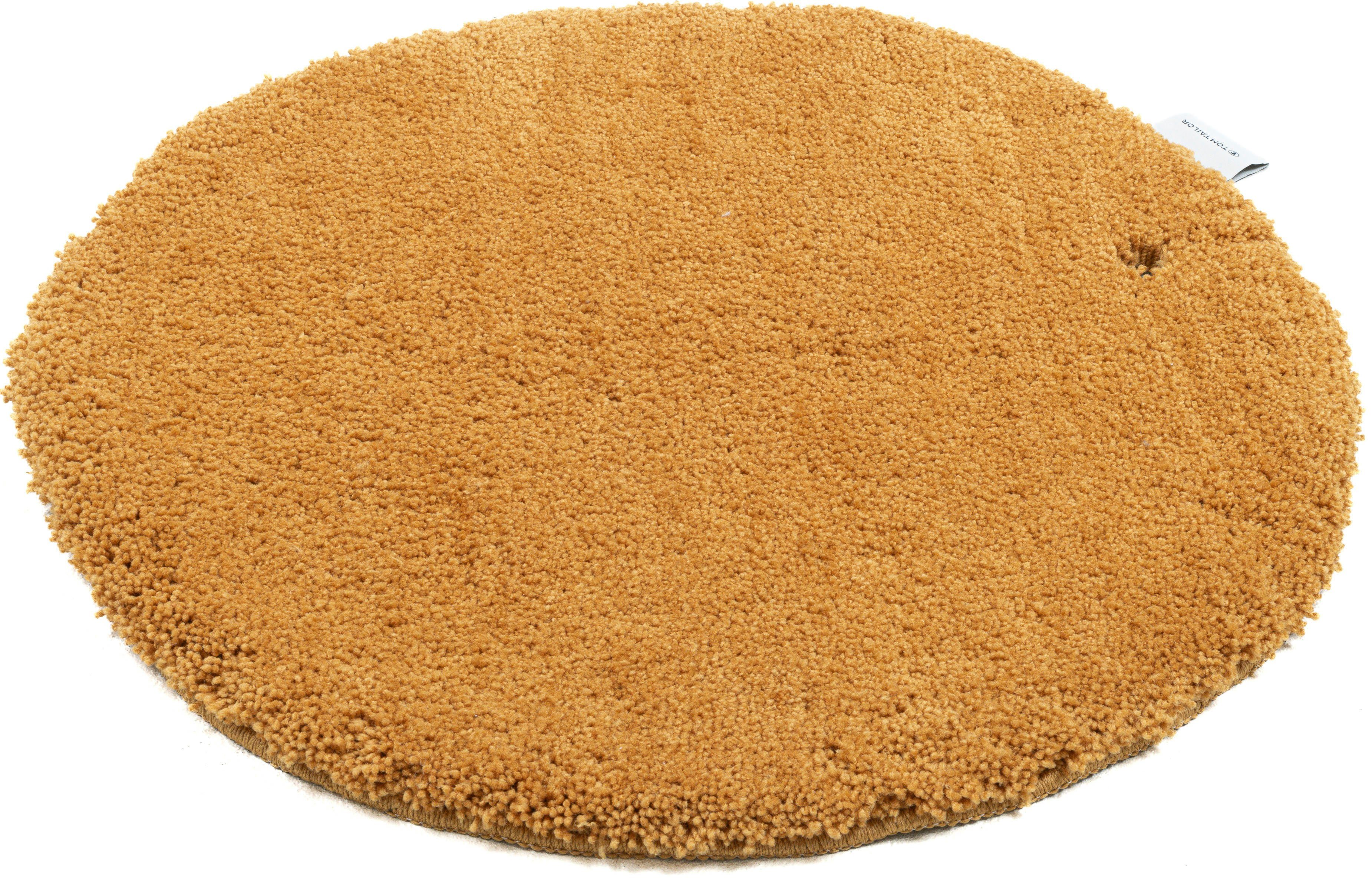 TOM TAILOR HOME Badmat Cozy Bath UNI Badmat, effen kleuren, rechthoekig, rond en ovaal verkrijgbaar (1 stuk)