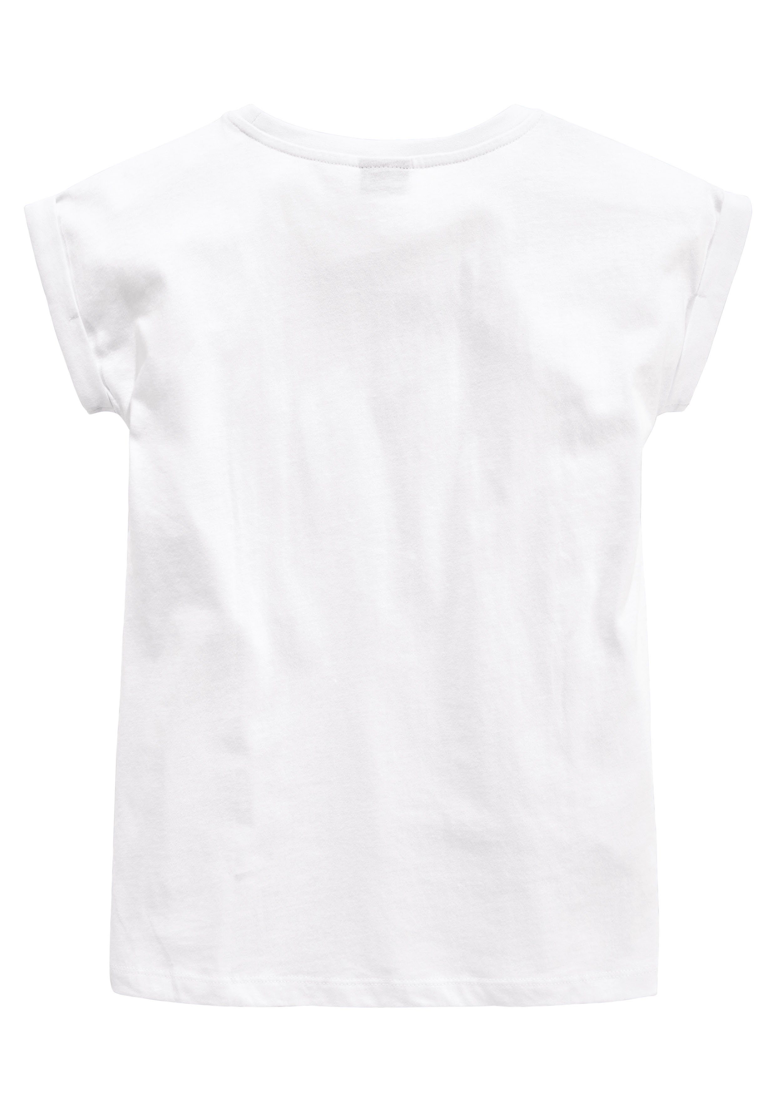 KIDSWORLD T-shirt Ja ik kan het ... Korte mouwen, comfortabele pasvorm, met coole statements