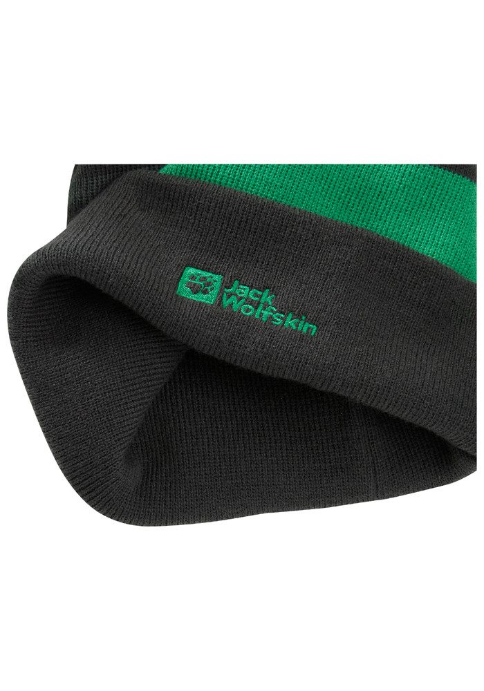 Jack Wolfskin Beanie STRIPY KNIT BEANIE K