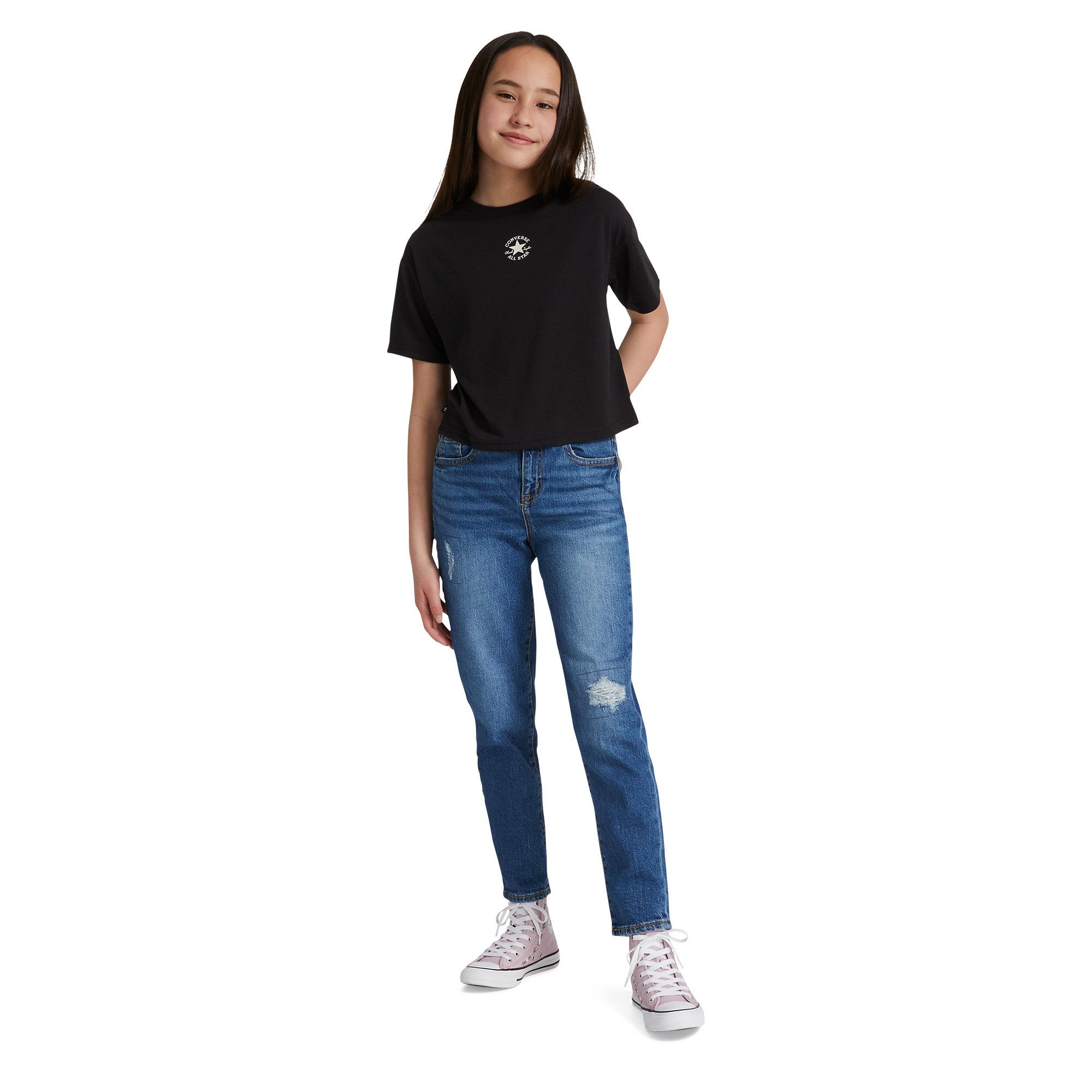 Converse T-shirt CHUCK PATCH BOXY T-SHIRT - voor kinderen