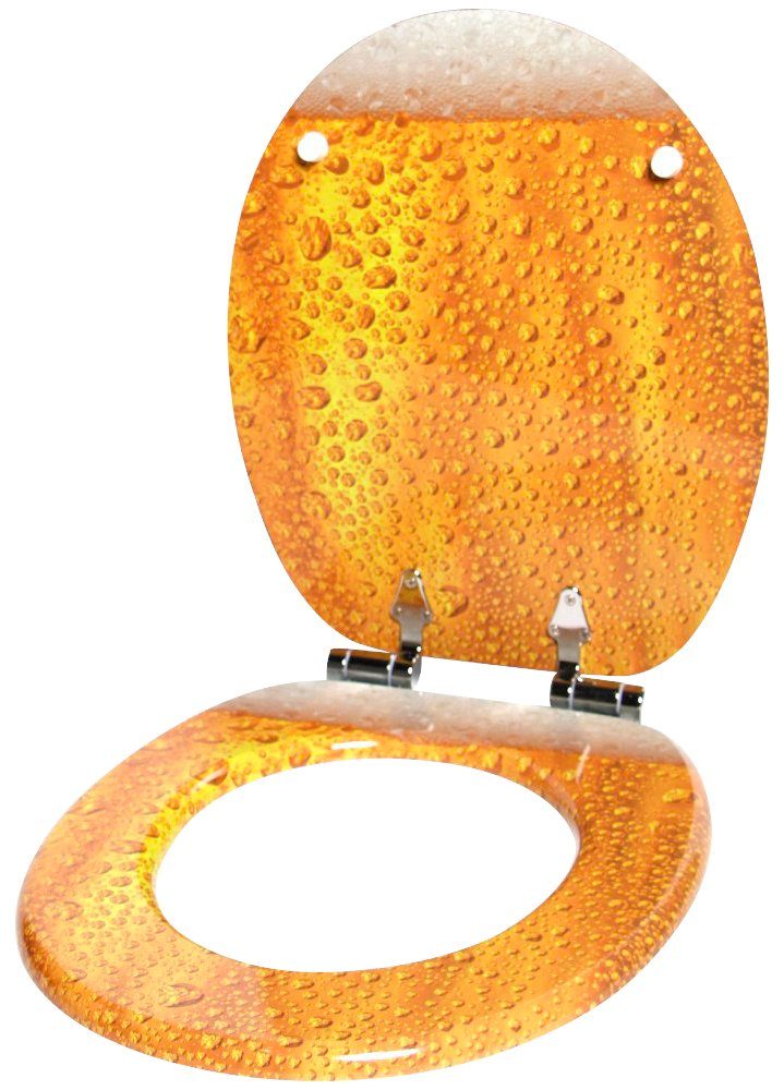 Sanilo Toiletzitting Bier met soft-closemechanisme