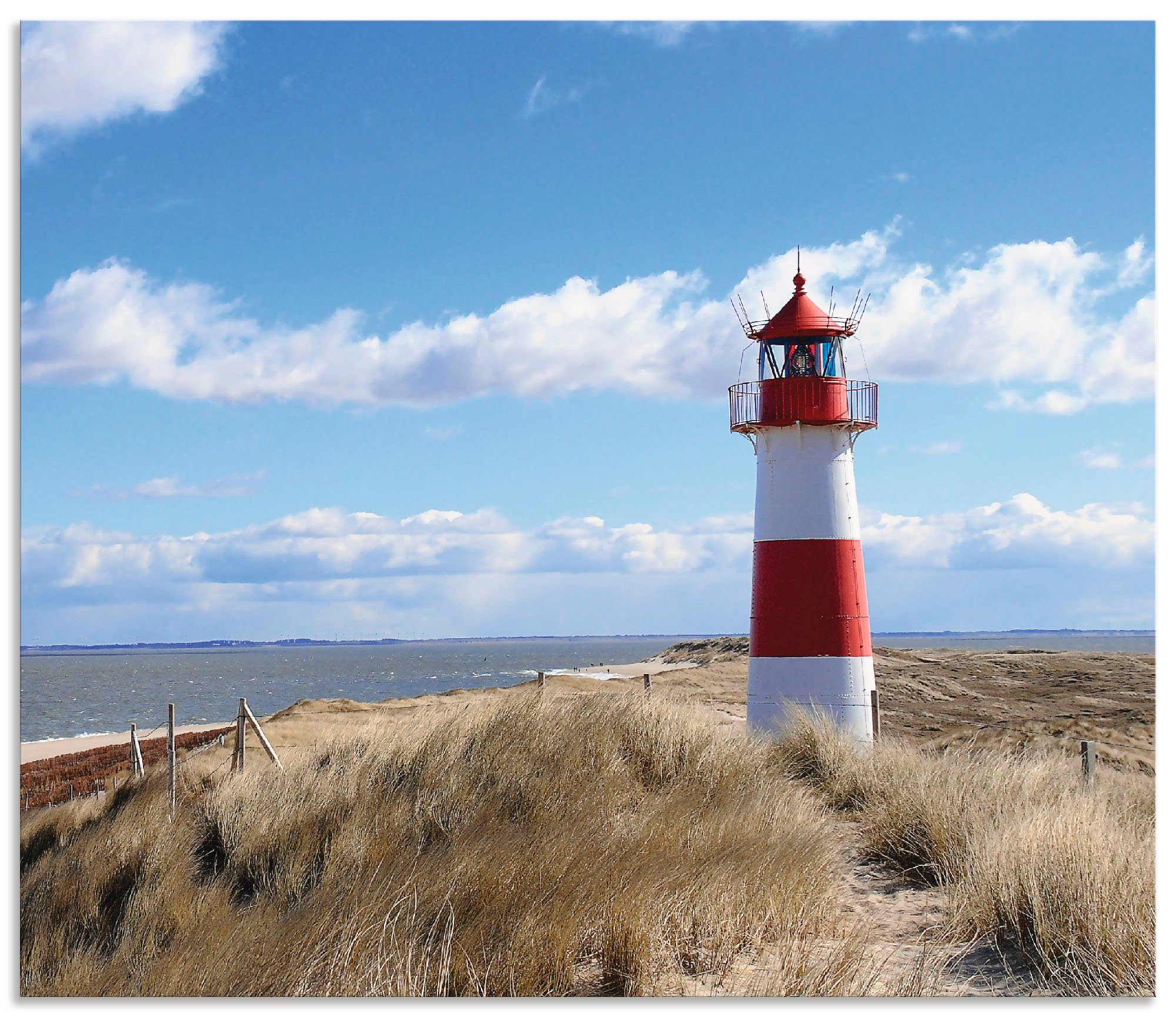 Artland Keukenwand Vuurtoren Sylt zelfklevend in vele maten - spatscherm keuken achter kookplaat en spoelbak als wandbescherming tegen vet, water en vuil - achterwand, wandbekledin