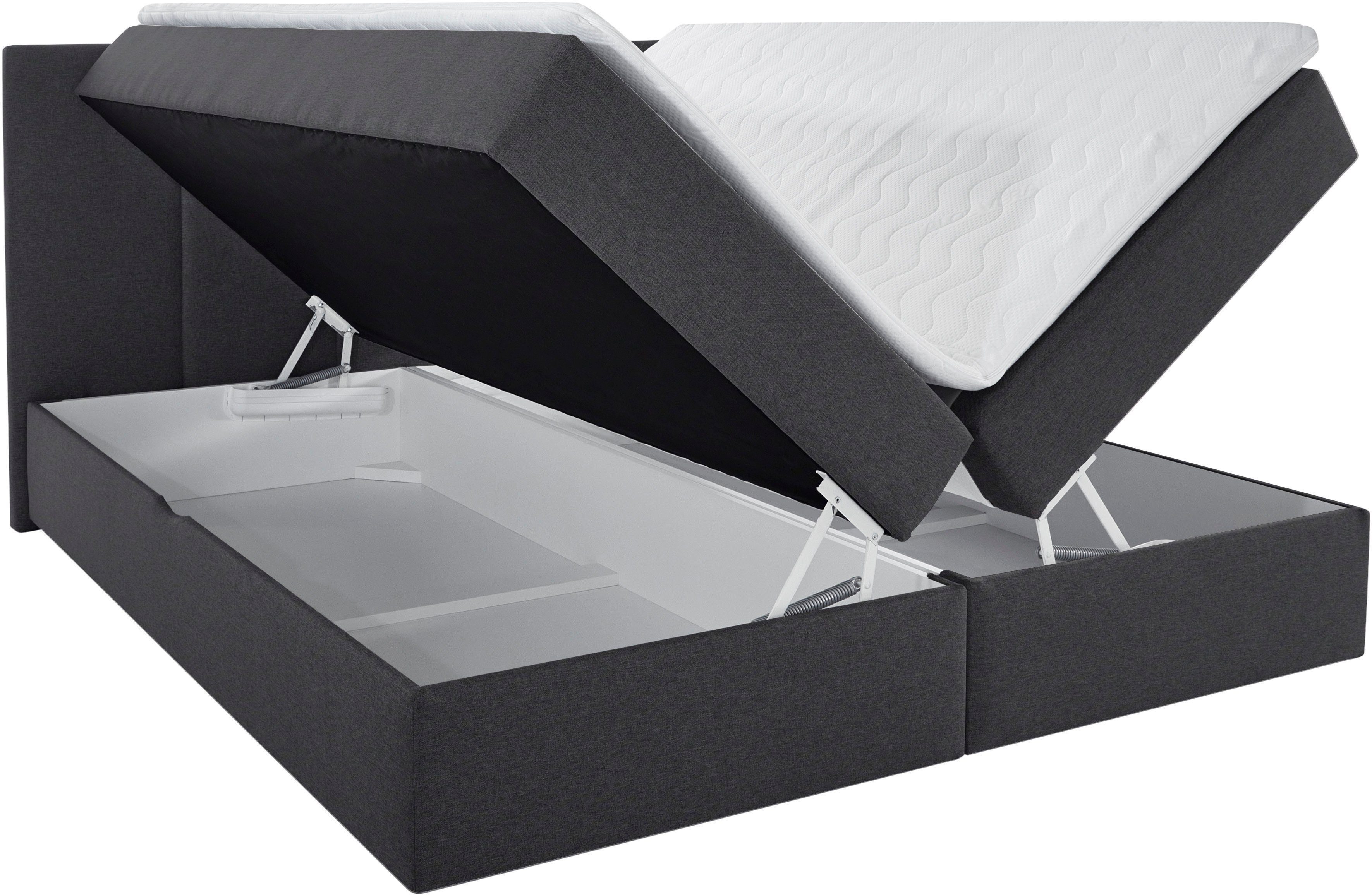 INOSIGN Boxspring Fidan optioneel met bedbox, verkrijgbaar in h2, h3 & h4
