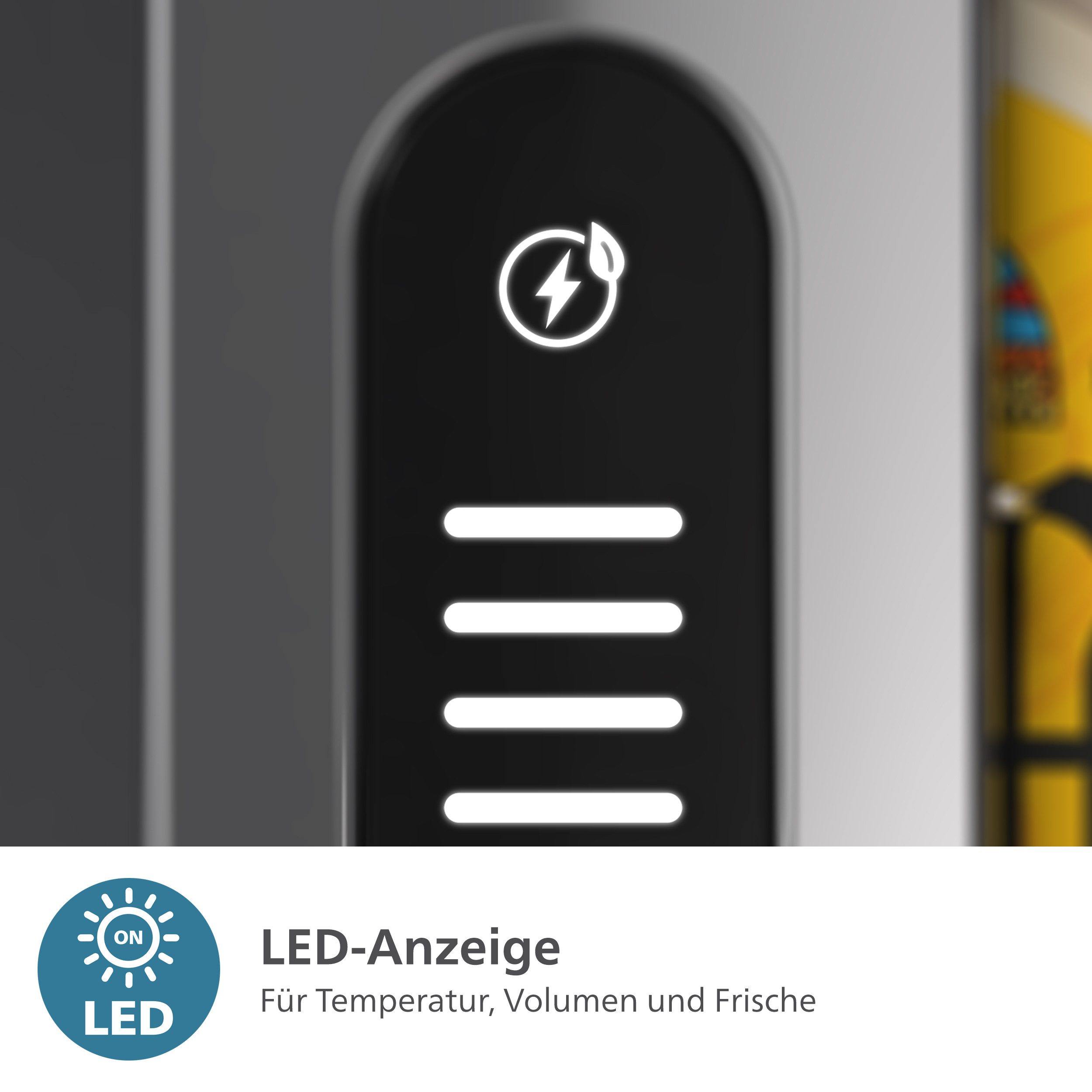 Philips Biertapinstallatie Perfect Draft 7000 Series HD3770/90 met temperatuurinstellingen van 0-12°c en led-display, zwart
