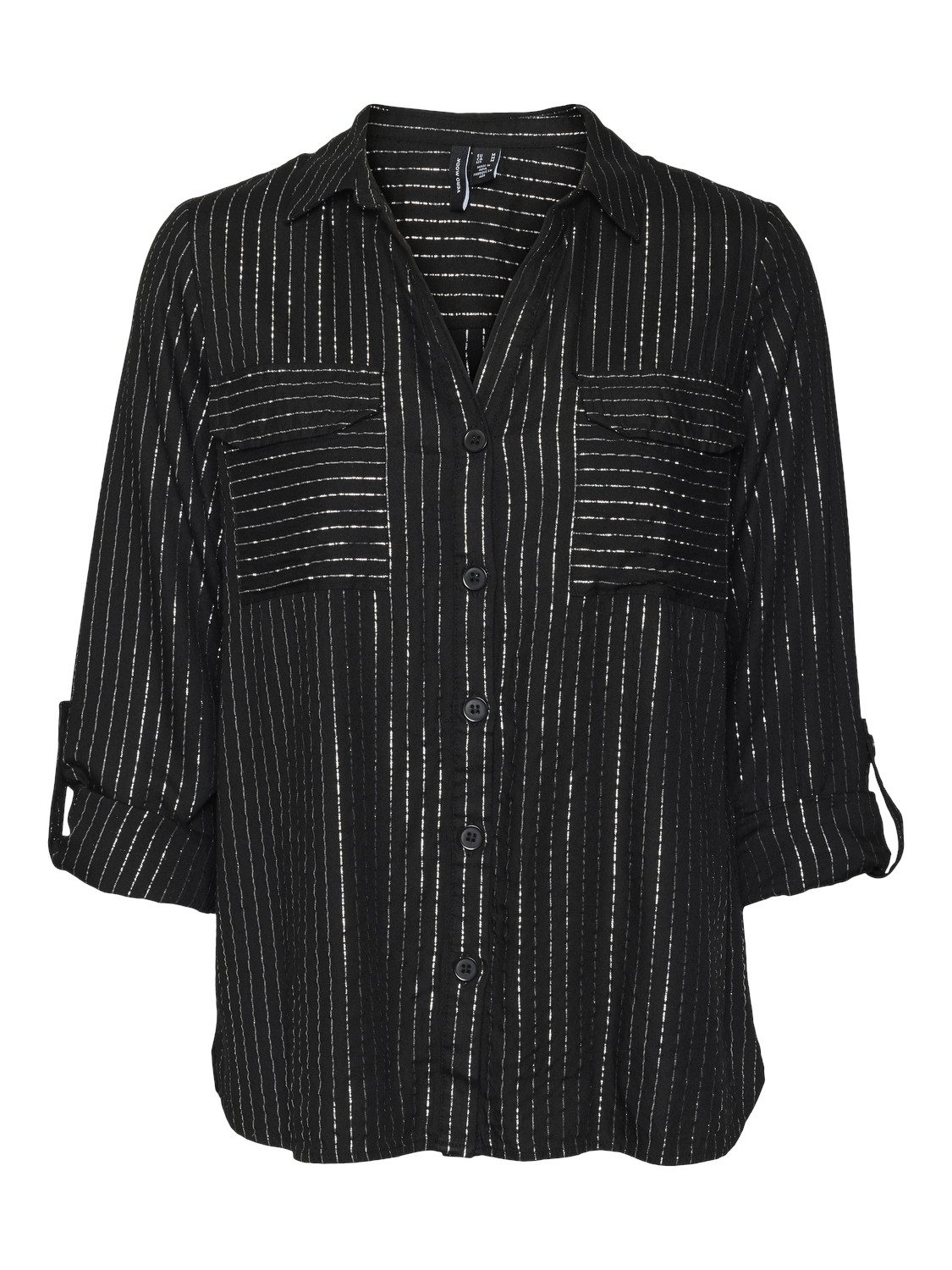 Vero Moda Overhemdblouse VMBUMPY LS GLITTER SHIRT WVN GA NOOS
