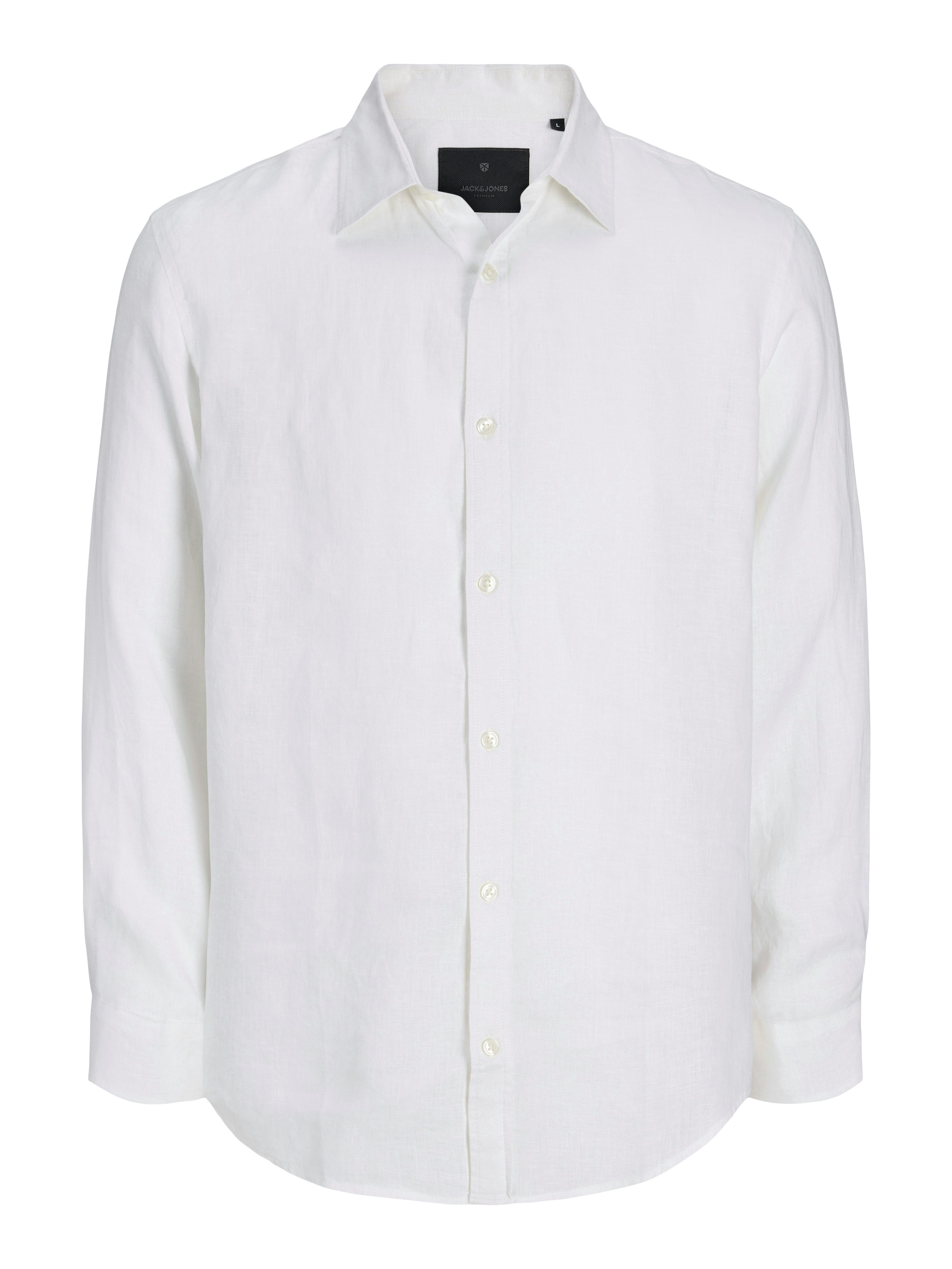 Jack & Jones Linnen overhemd JPRBLALOUI LINEN L/S SHIRT