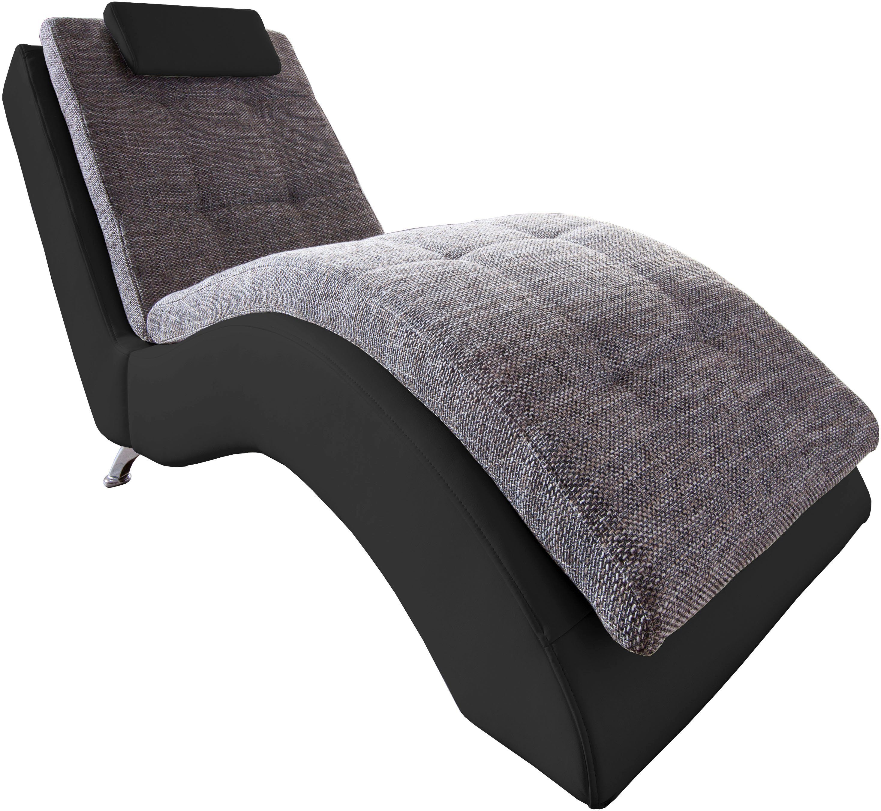 Home affaire Relaxstoel Vengo2 met hoofdkussen, matten-look op romp