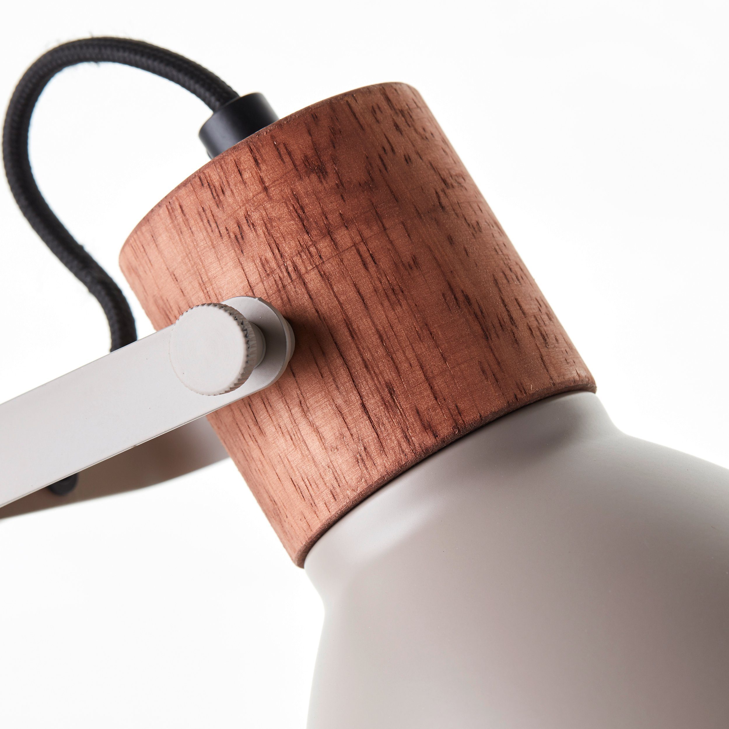 Brilliant Leuchten Tafellamp Erena Hoogte 52 cm, E27, metaal/hout