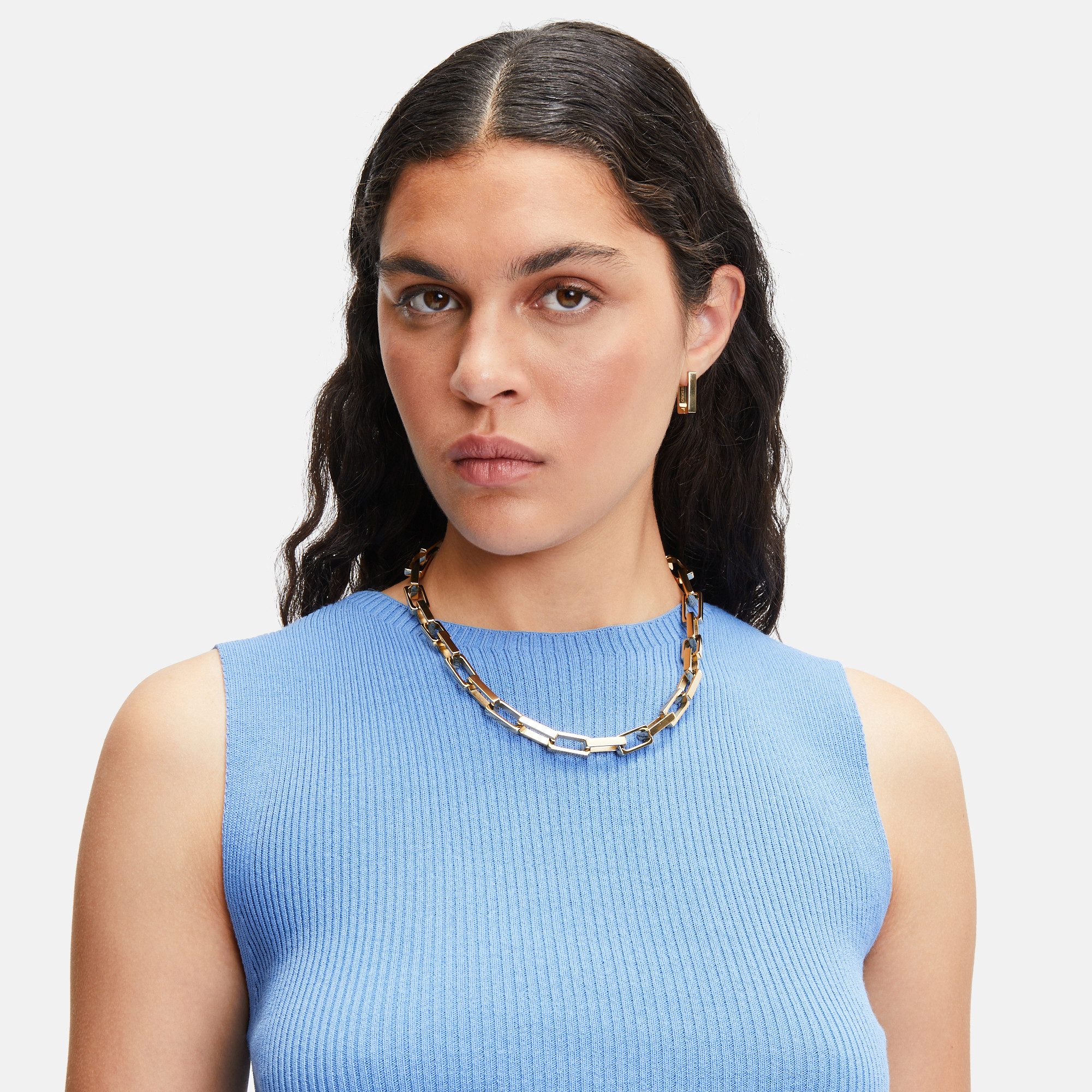 Liebeskind Berlin Schakelketting Sieraden Geschenk Roestvrijstalen Ketting Grote Schakel