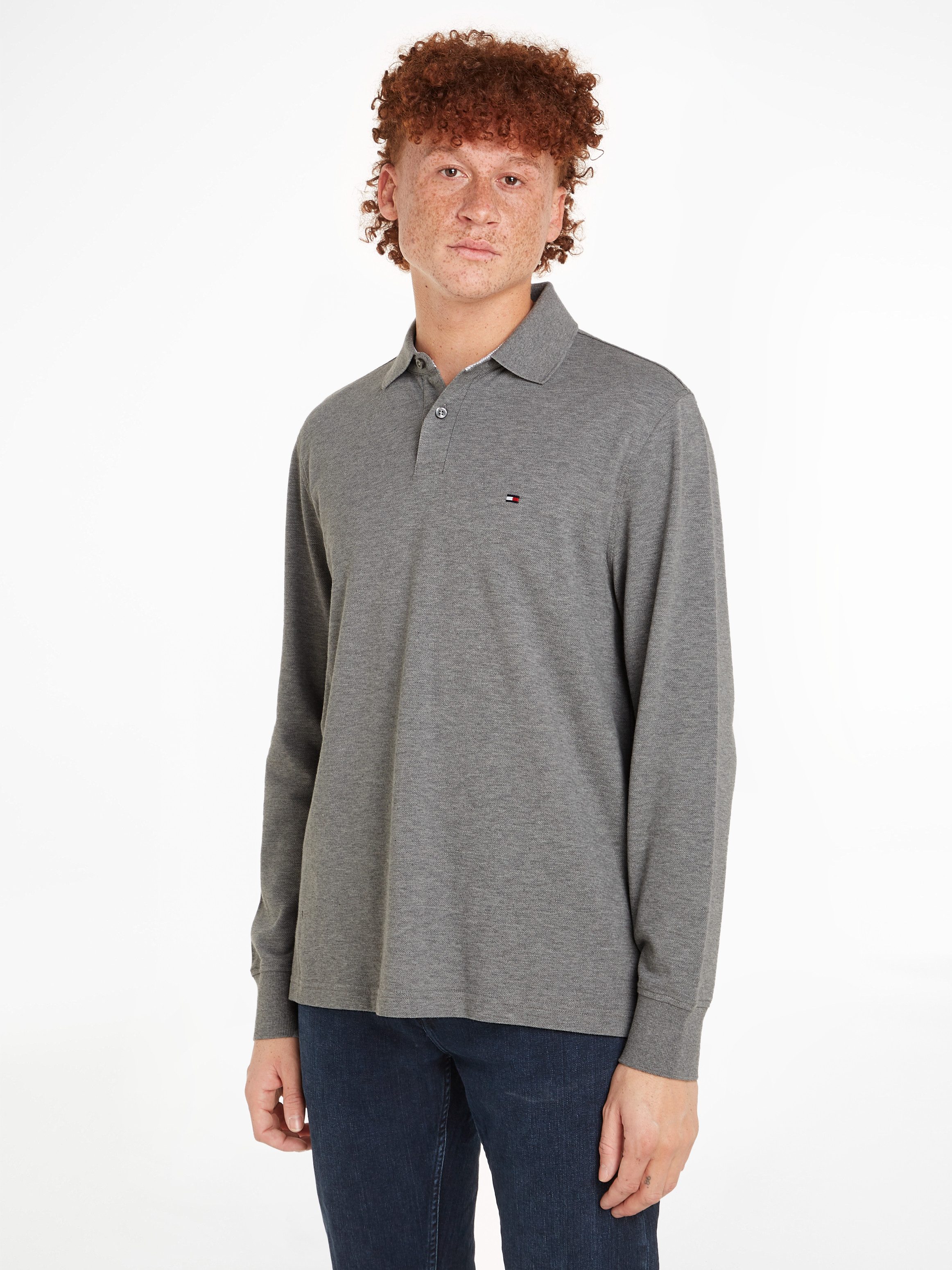 Tommy Hilfiger Poloshirt met lange mouwen 1985 REGULAR LS POLO