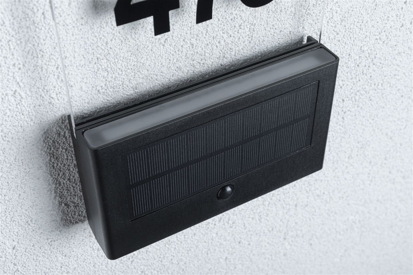 Paulmann Led-tuinlamp Solar Huisnummerlamp Neda IP44 3000K 27lm Antraciet (1 stuk)